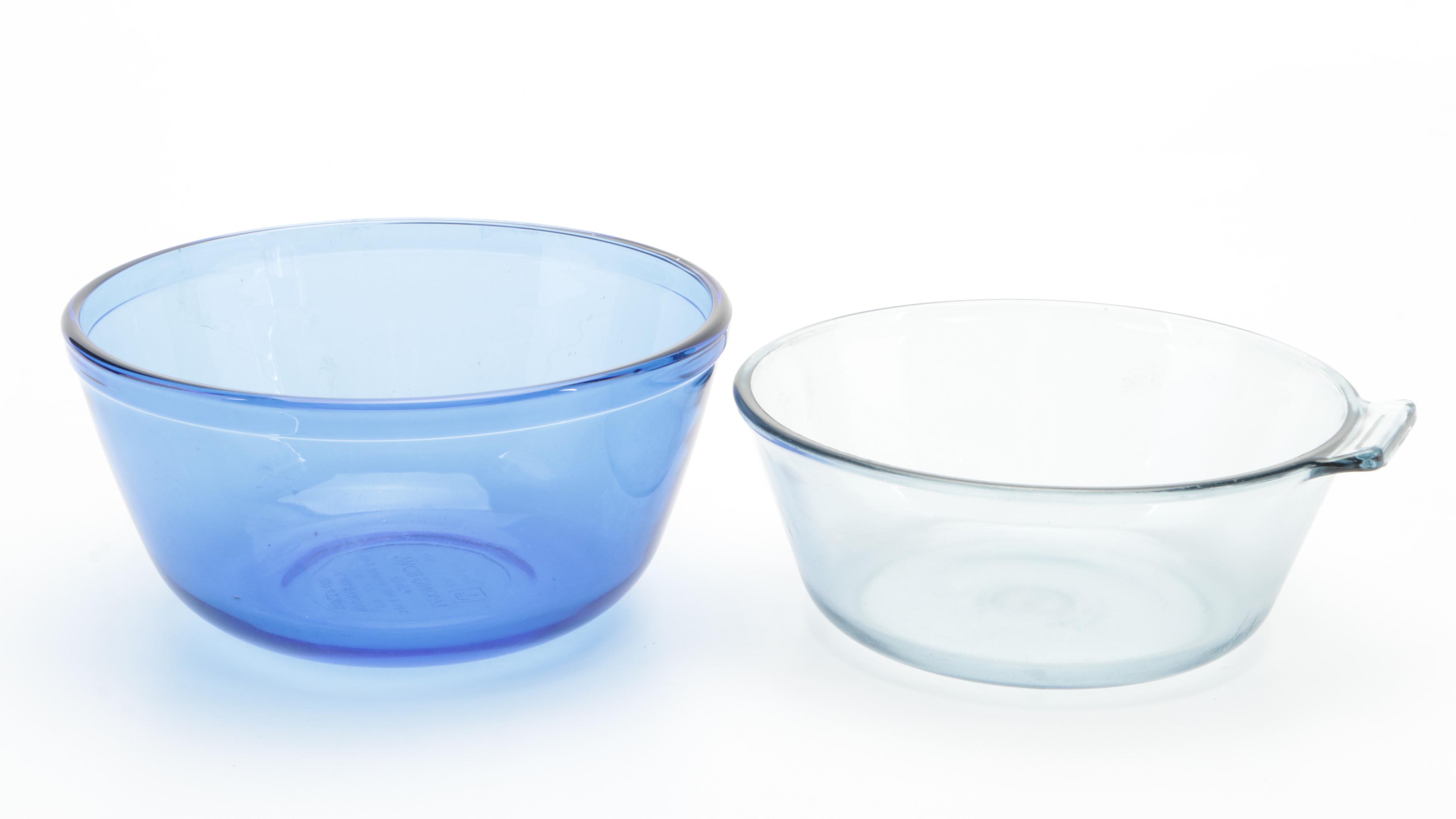 Pyrex and Anchor Hocking Glass Bakeware, Late 20th Century