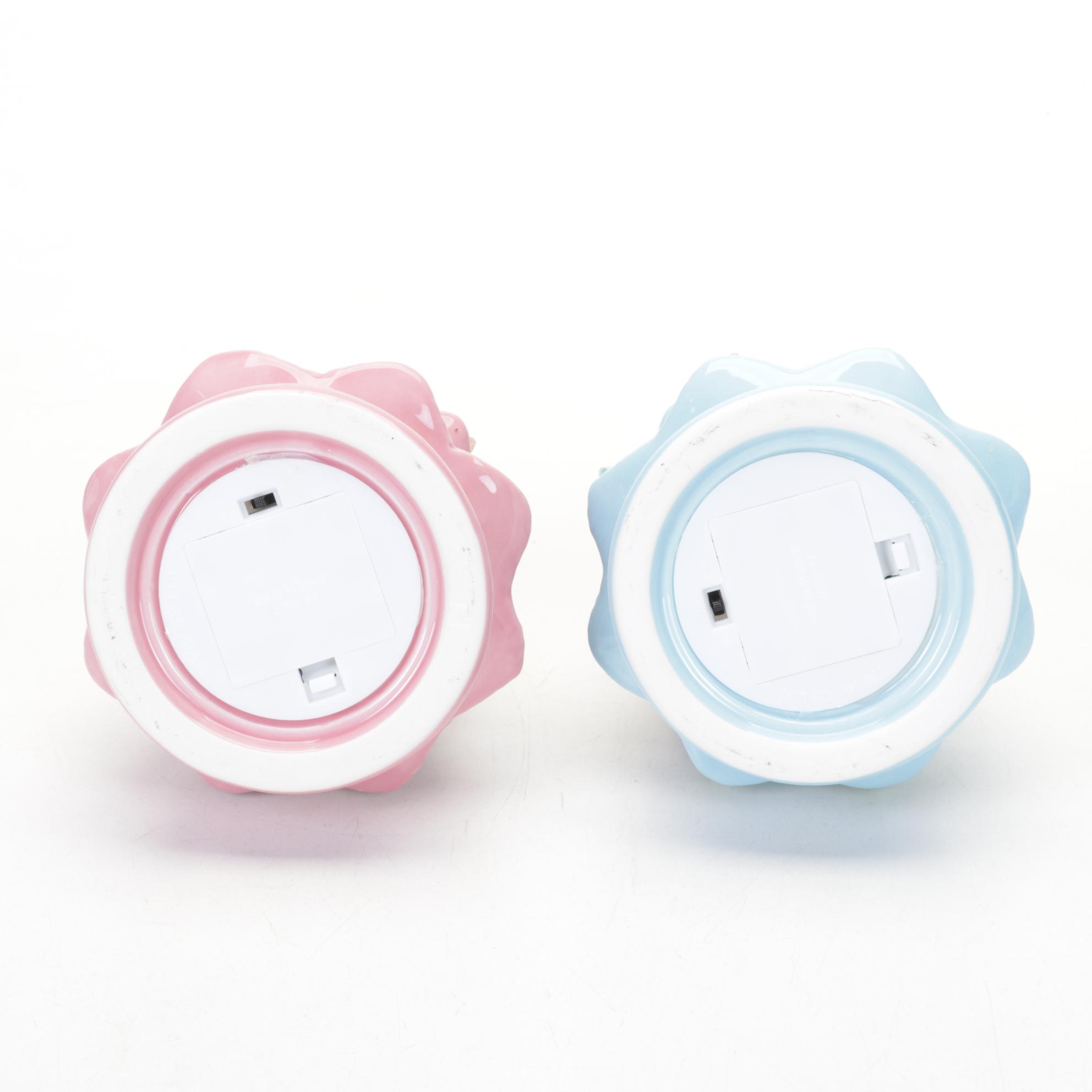 Mr. Christmas and Other Table Top Ceramic Light-Up Christmas Trees