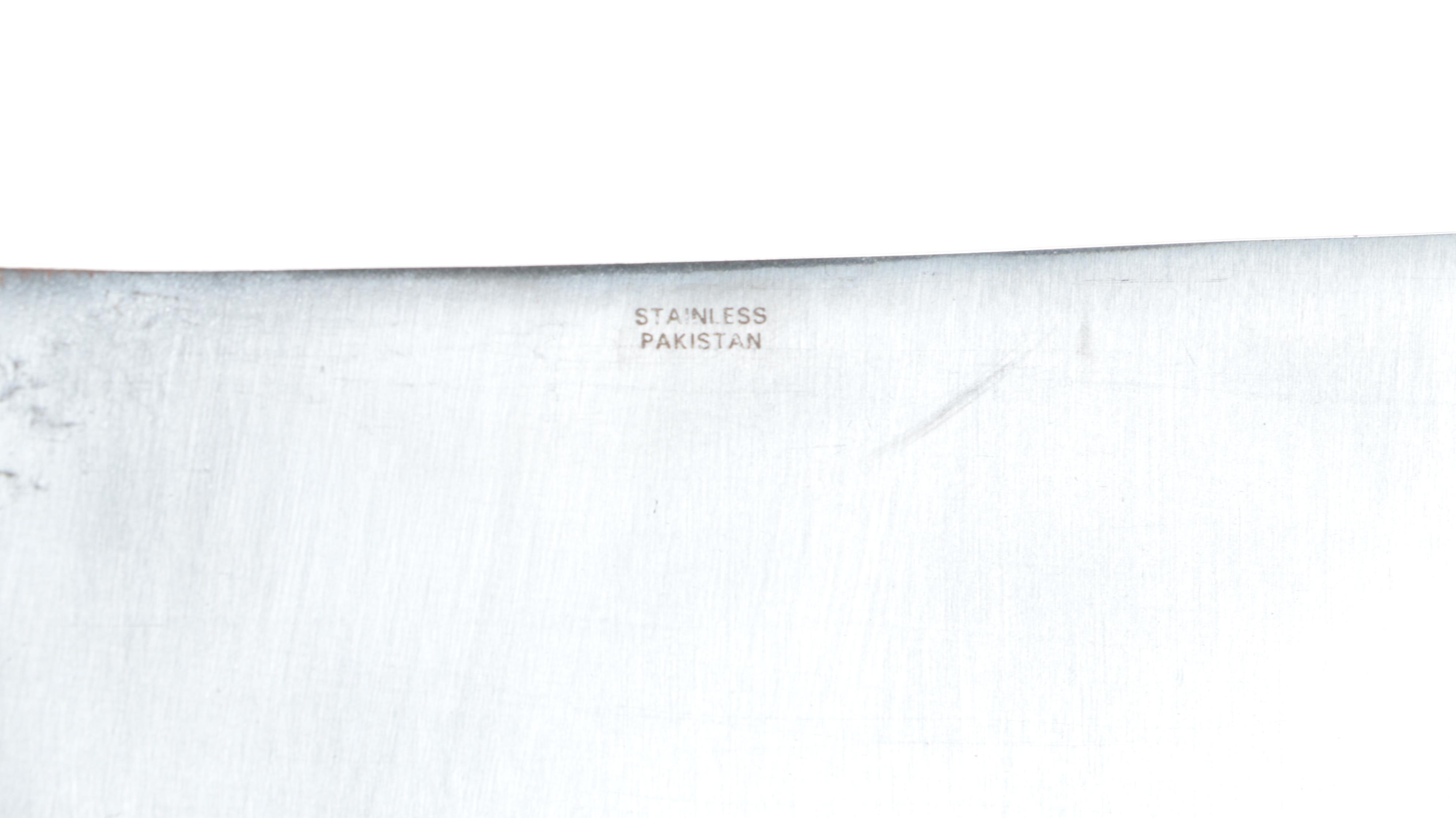 Middle Eastern Style Stainless Steel Scimitar Sword With Scabbard