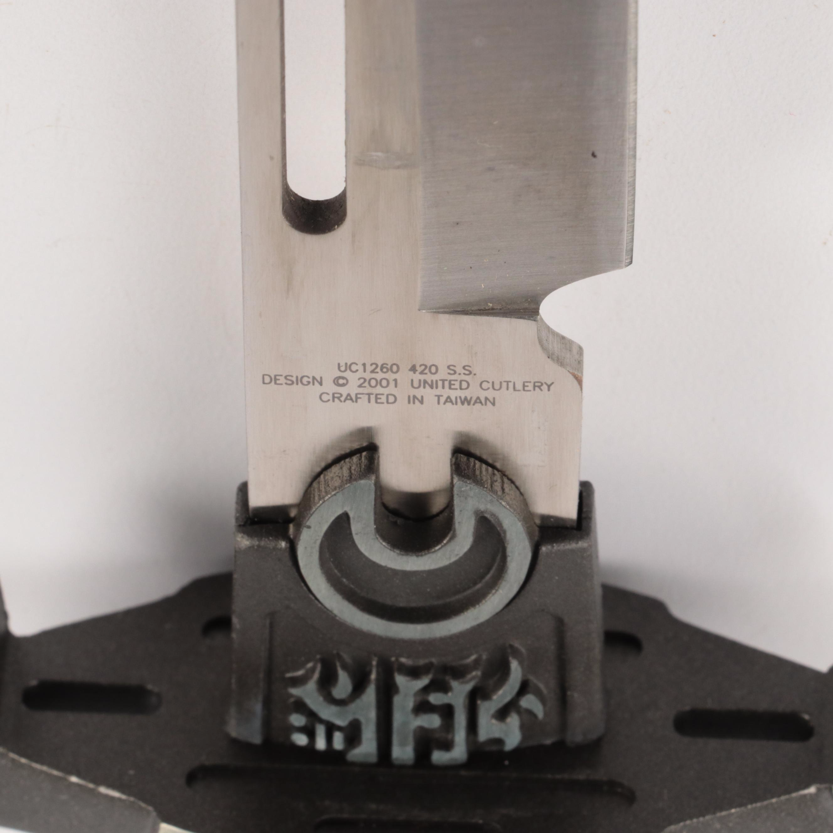 United Cutlery Samurai 3000 Model 1138 Mark-VII Plasmium Tantō Blade, 2001