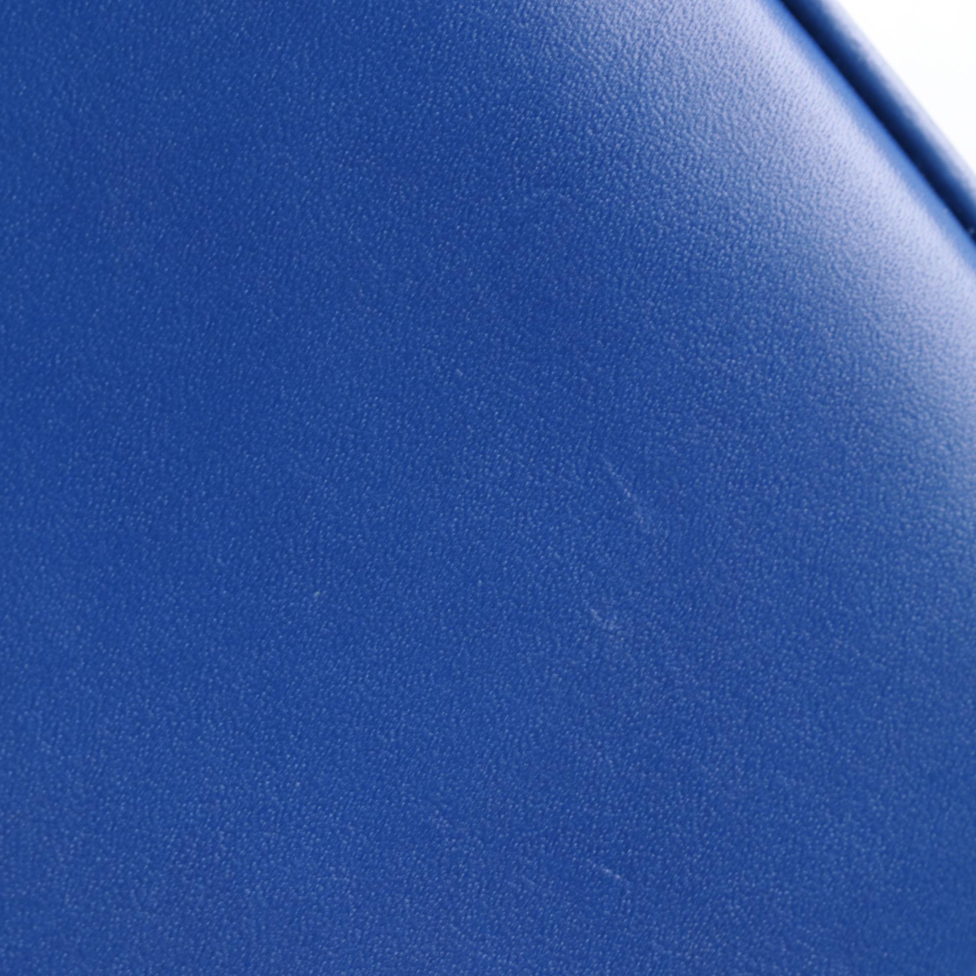 Saint Laurent Small Universite Crossbody Bag in Blue Leather