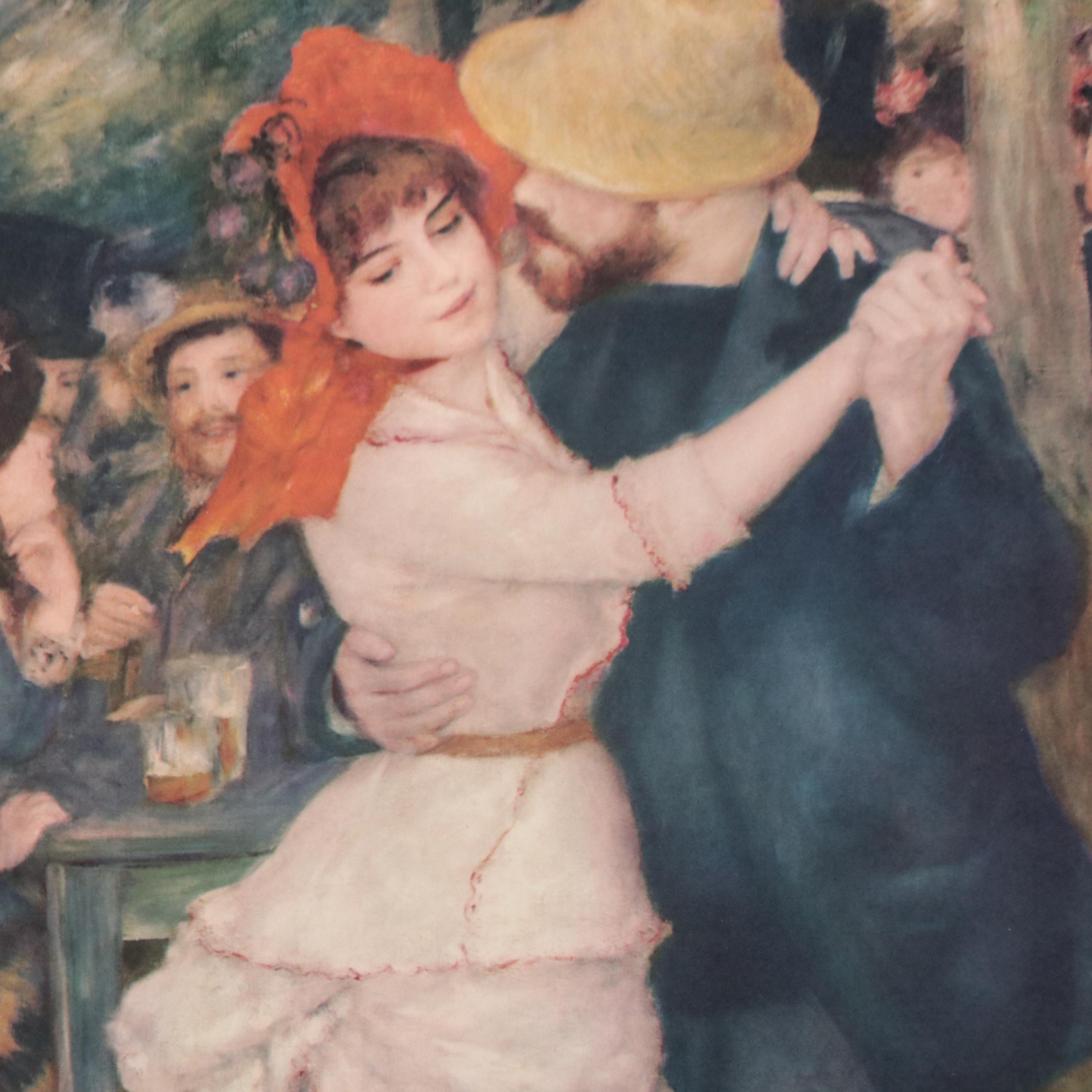 Offset Lithograph After Pierre Auguste Renoir "Dance at Bougival"