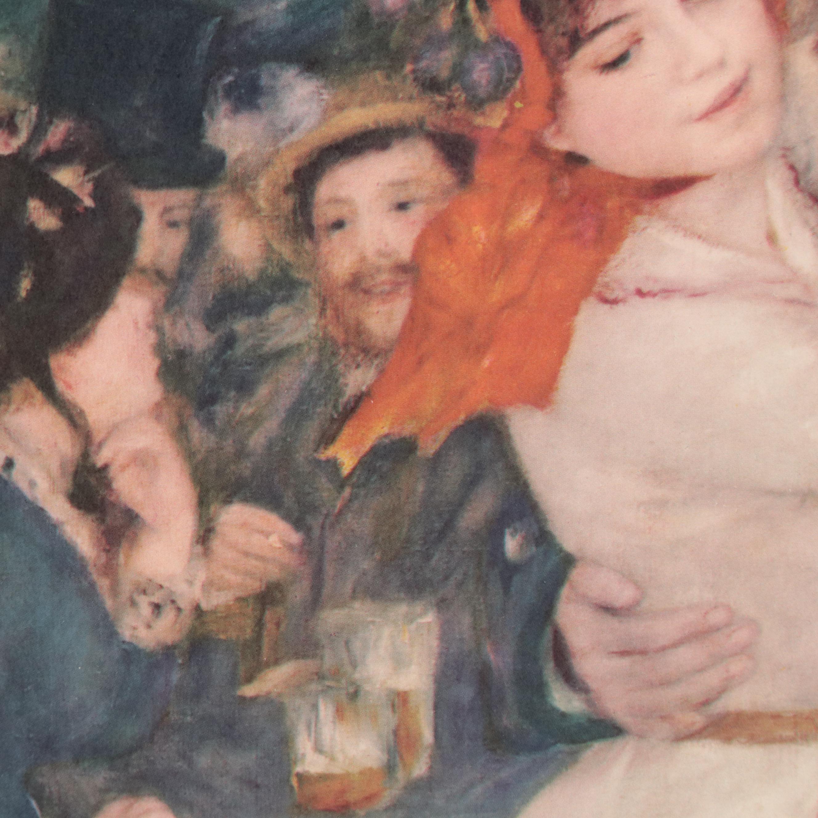 Offset Lithograph After Pierre Auguste Renoir "Dance at Bougival"