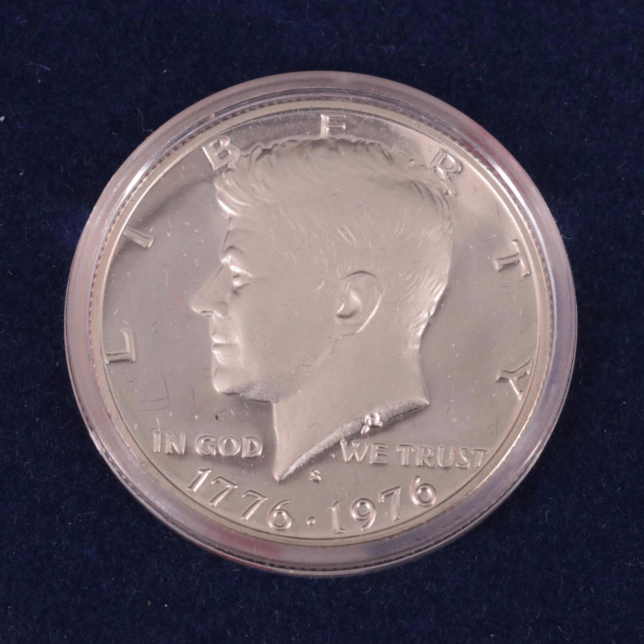 Six 1976 U.S. Silver Bicentennial Proof Sets