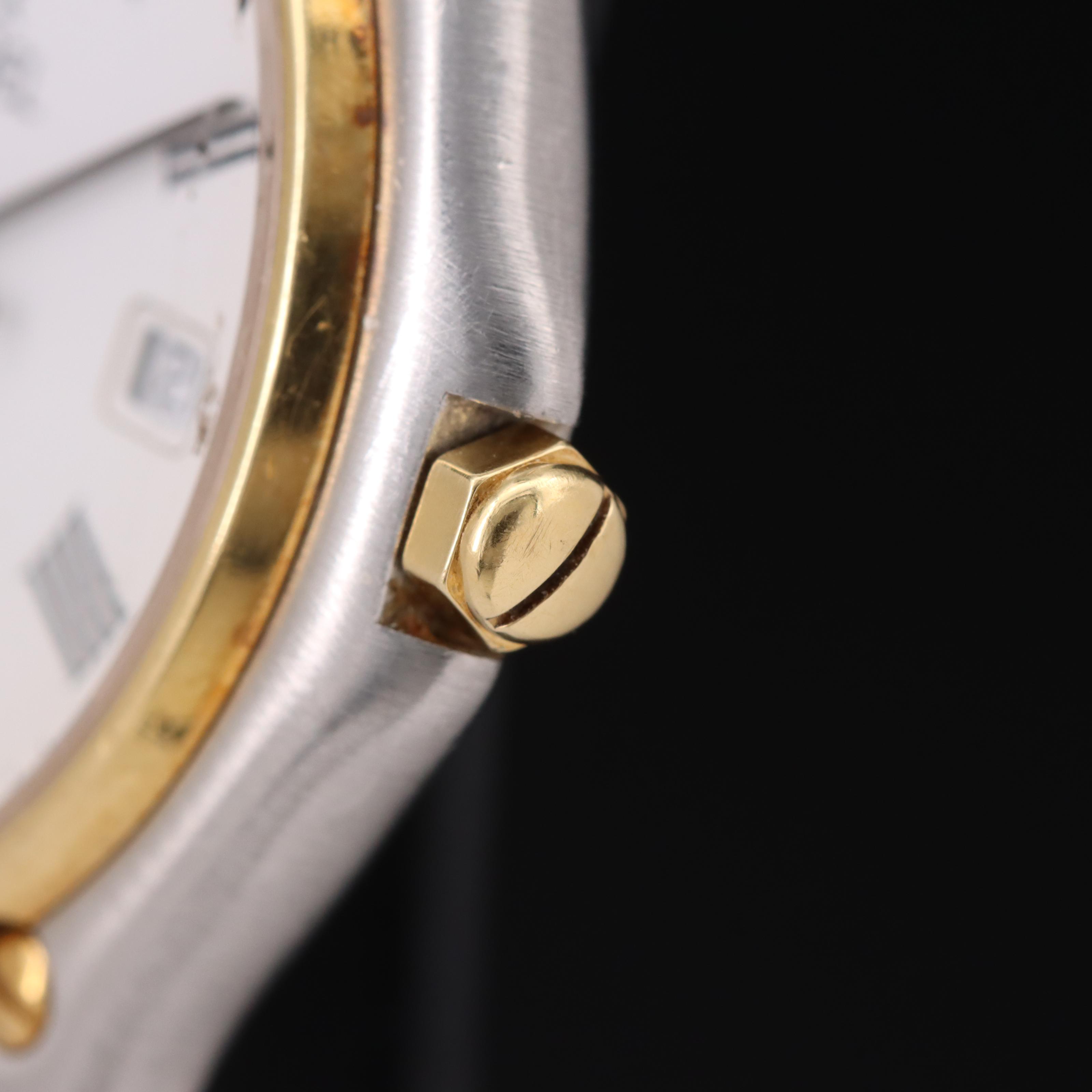 Ebel 18K and Stainless Steel Sport Classic Watch