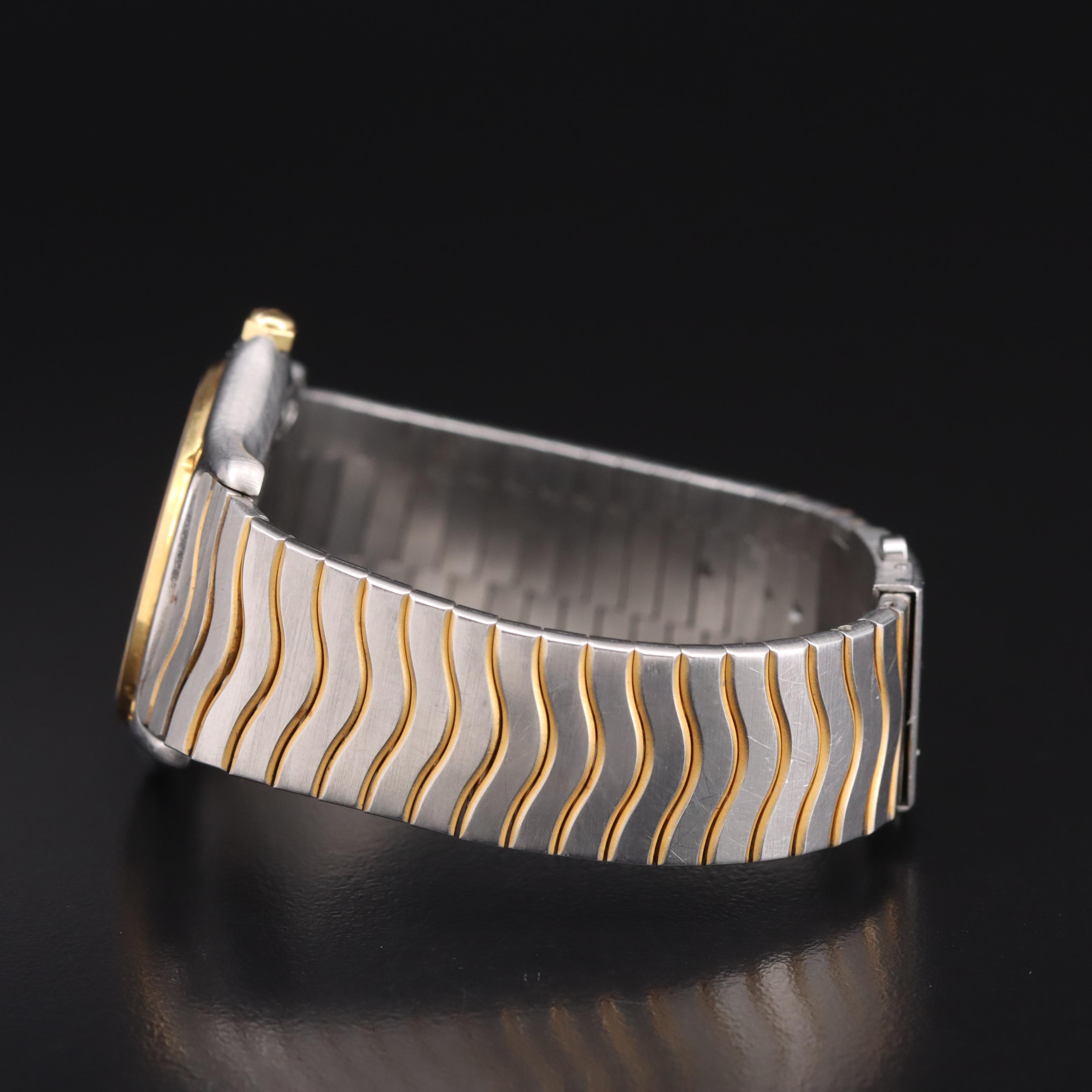 Ebel 18K and Stainless Steel Sport Classic Watch