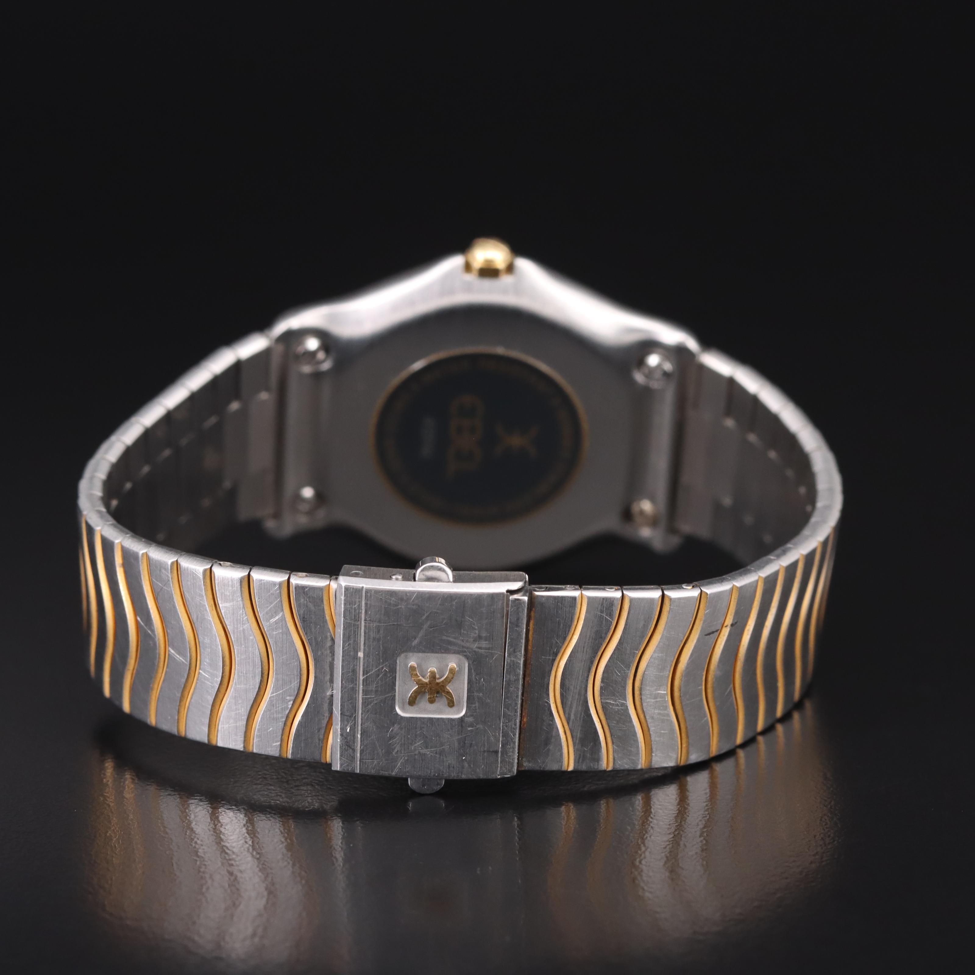 Ebel 18K and Stainless Steel Sport Classic Watch