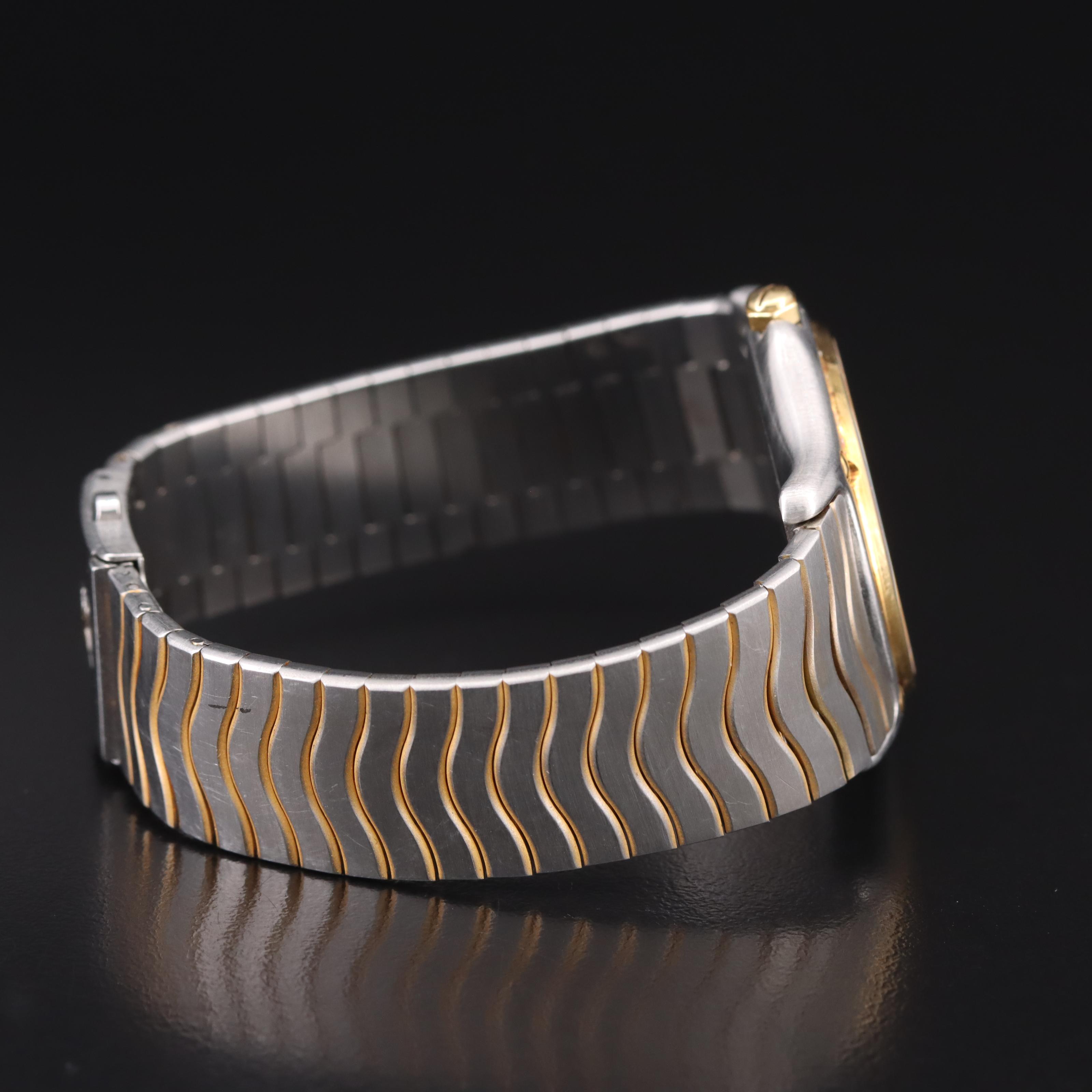 Ebel 18K and Stainless Steel Sport Classic Watch