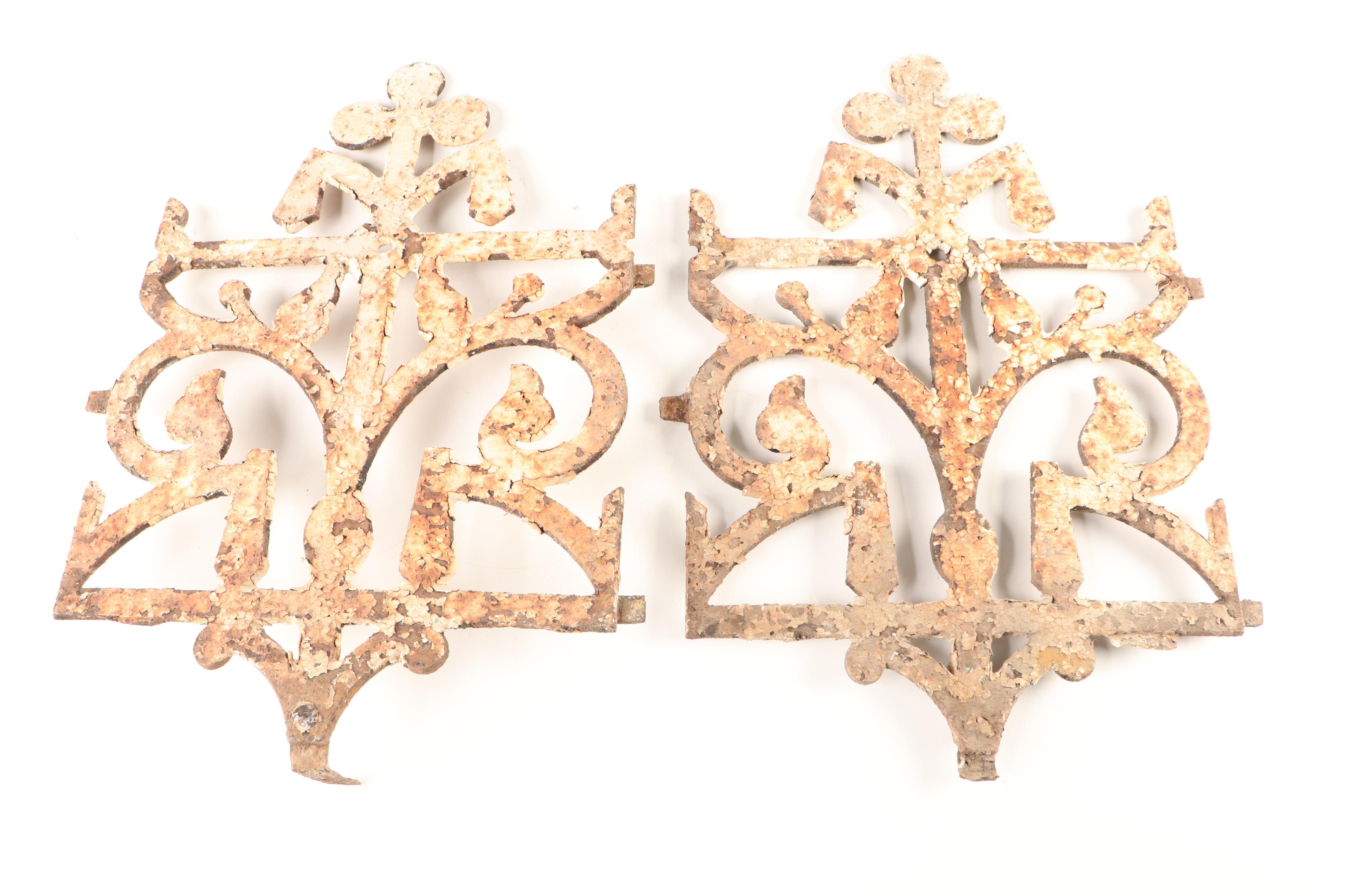 Victorian Cast Iron Roof Architectural Elements