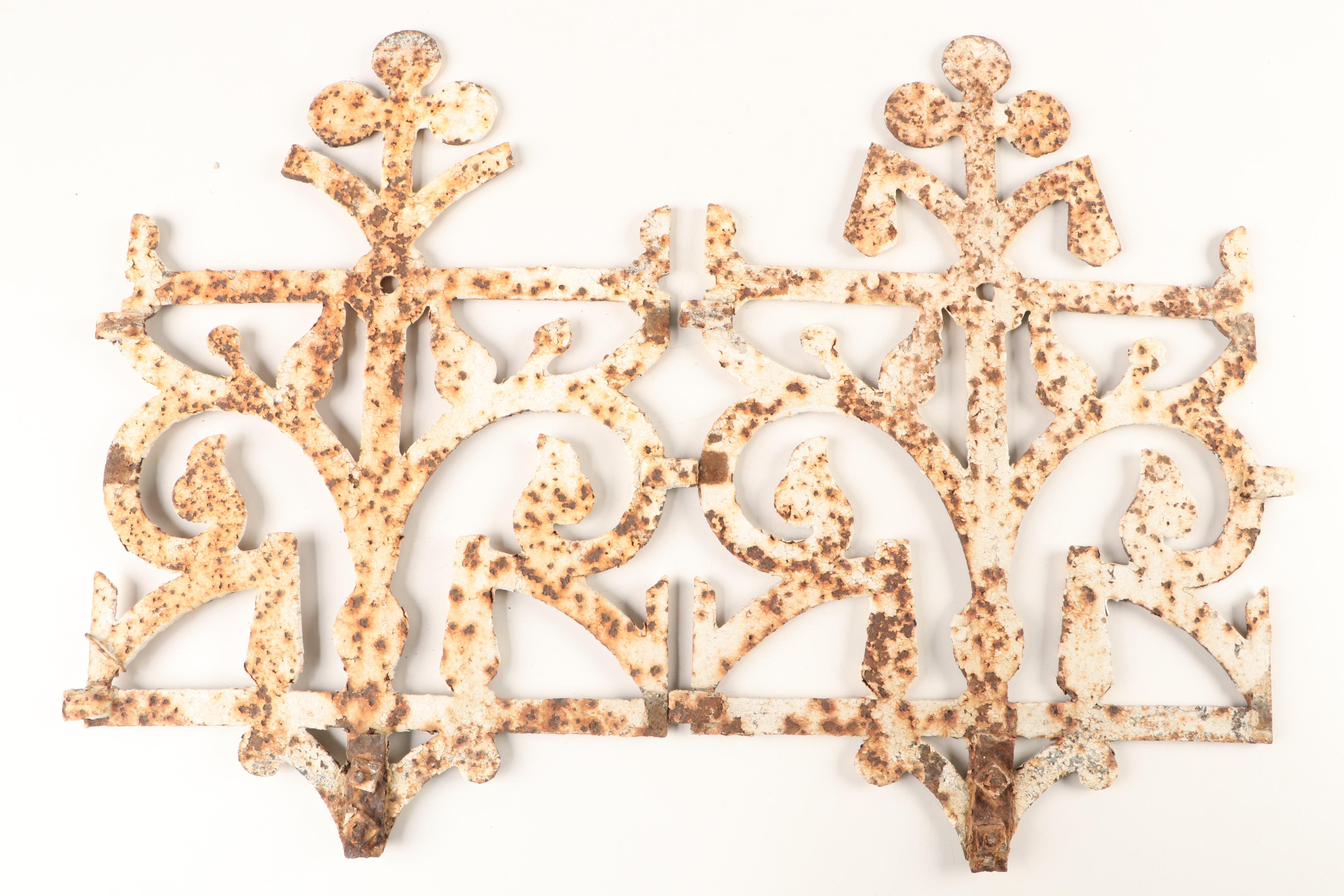 Victorian Cast Iron Roof Architectural Elements