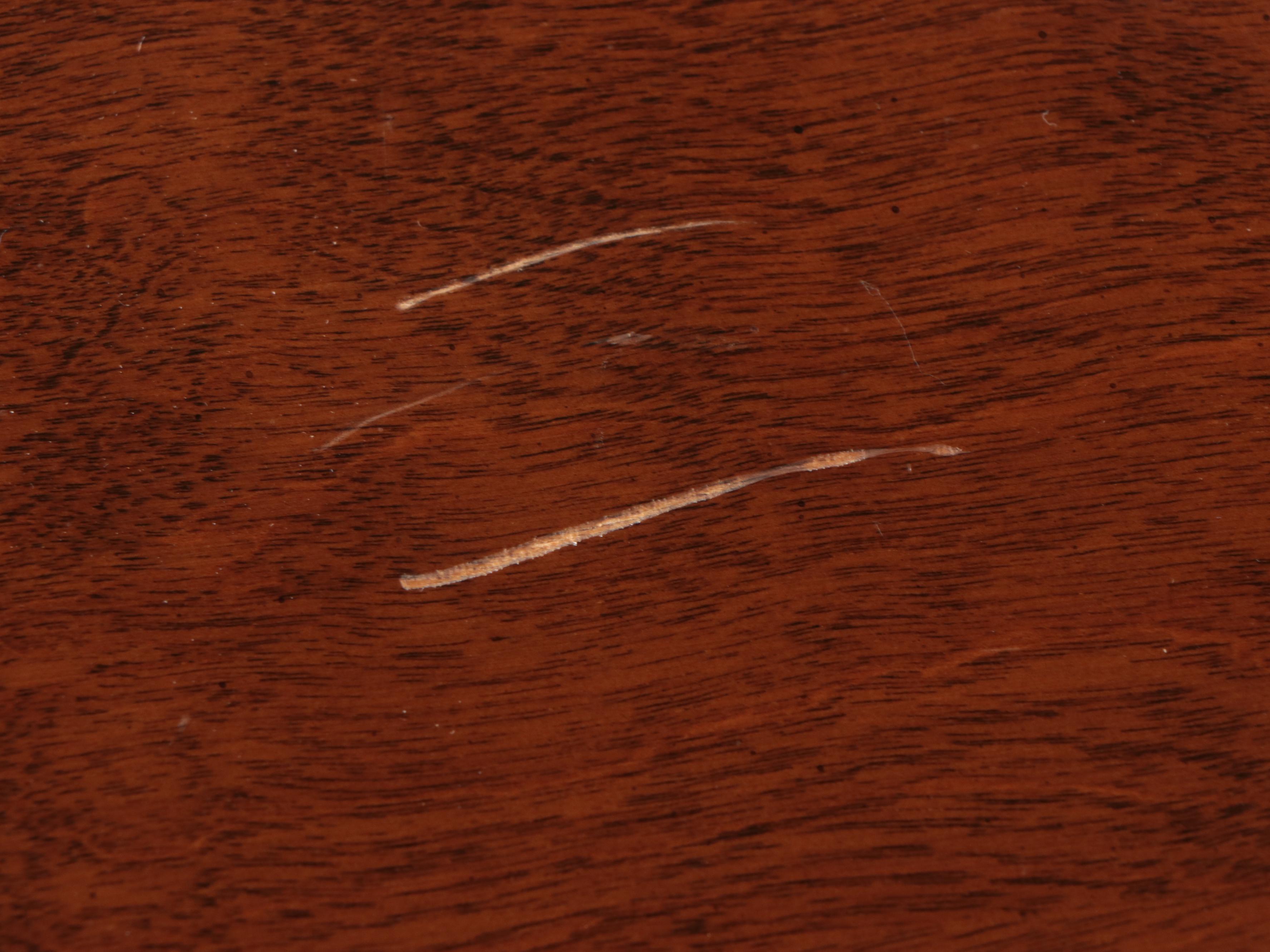 Louis XVI Style Fruitwood-Stained Extending Dining Table