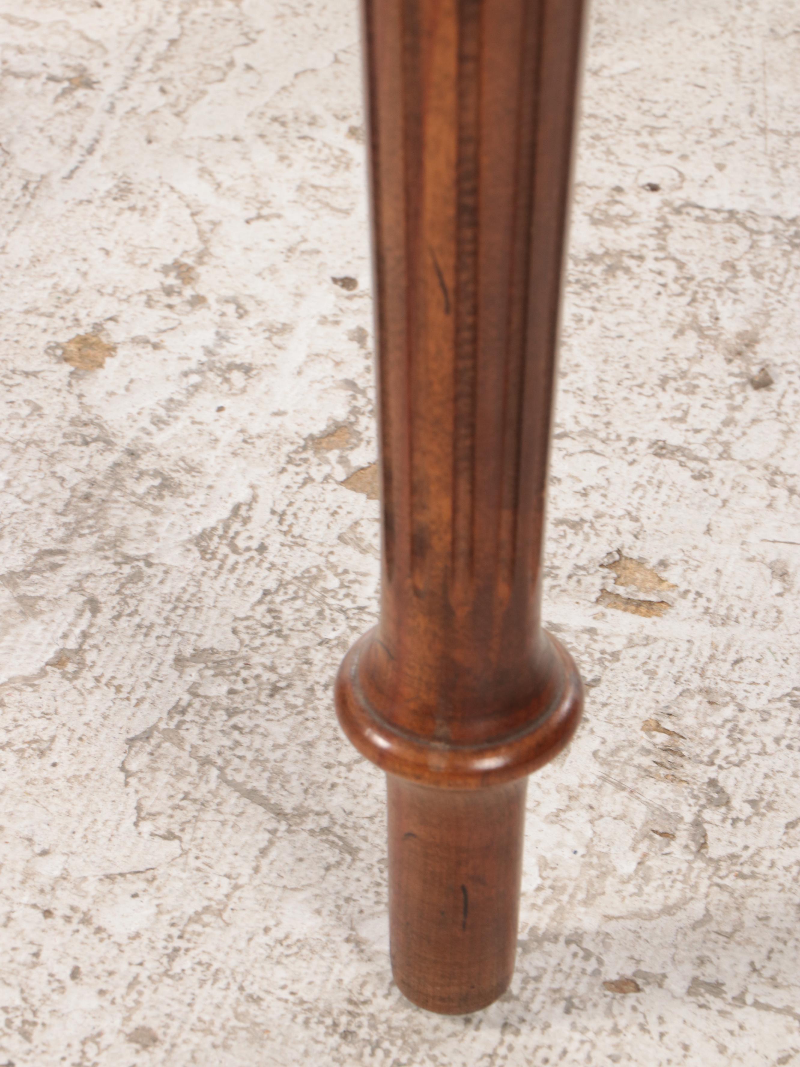 Louis XVI Style Fruitwood-Stained Extending Dining Table