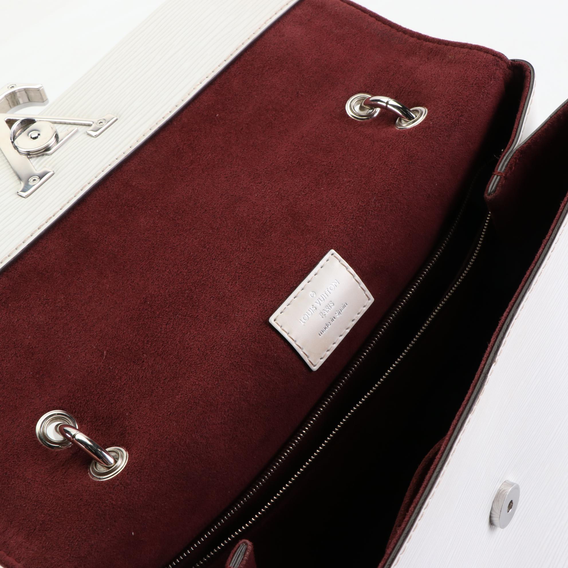 Louis Vuitton Grenelle Handbag in Epi Leather with Detachable Shoulder Strap