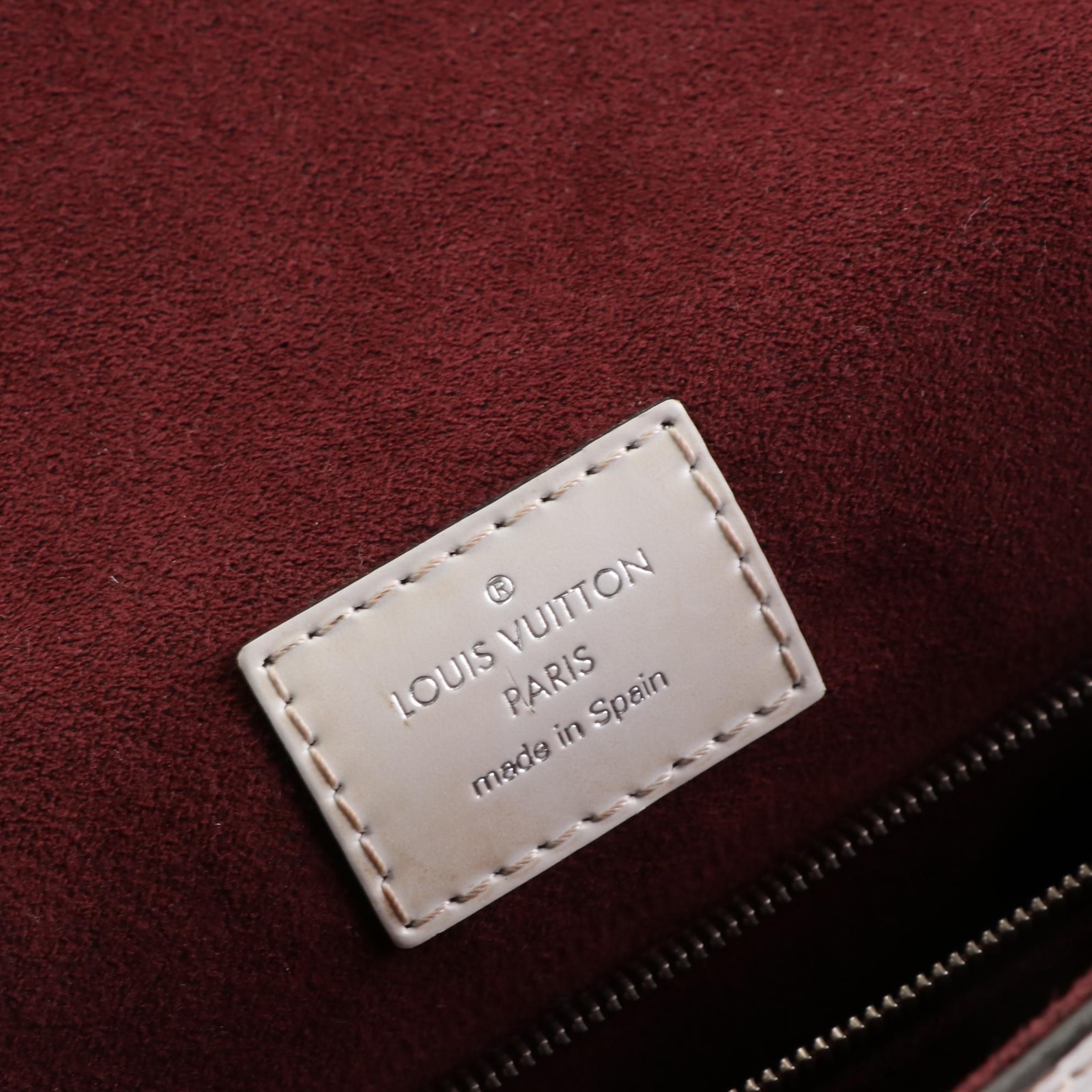 Louis Vuitton Grenelle Handbag in Epi Leather with Detachable Shoulder Strap