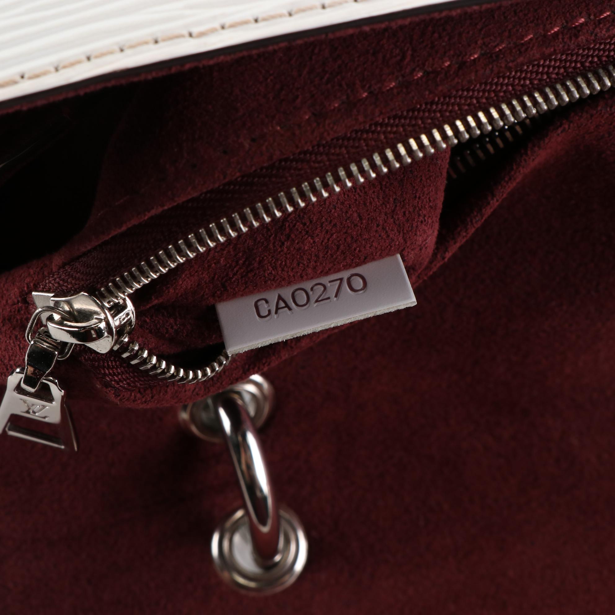 Louis Vuitton Grenelle Handbag in Epi Leather with Detachable Shoulder Strap