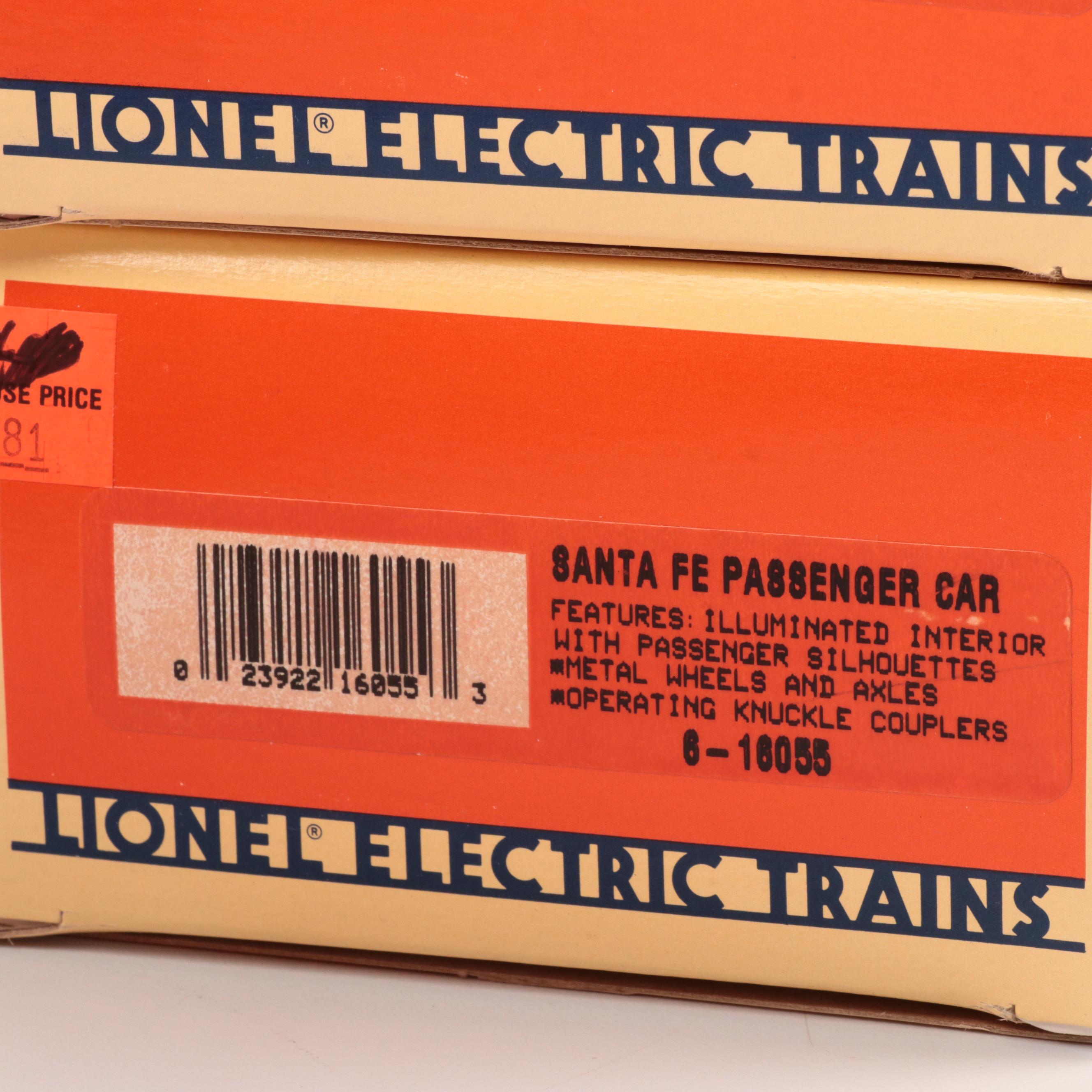 Lionel Santa Fe Alco A-Unit with Passenger and Observation Cars