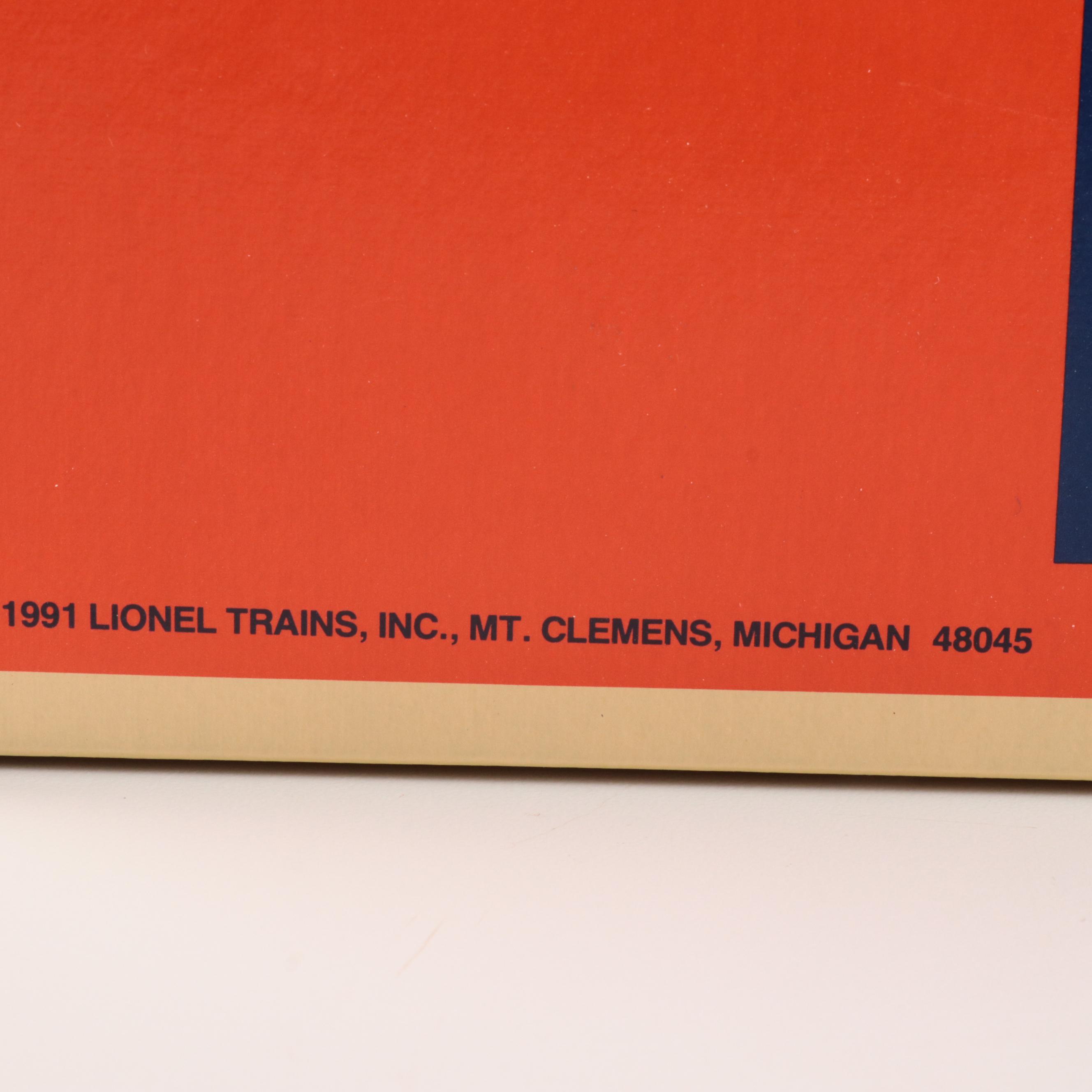 Lionel Santa Fe Alco A-Unit with Passenger and Observation Cars