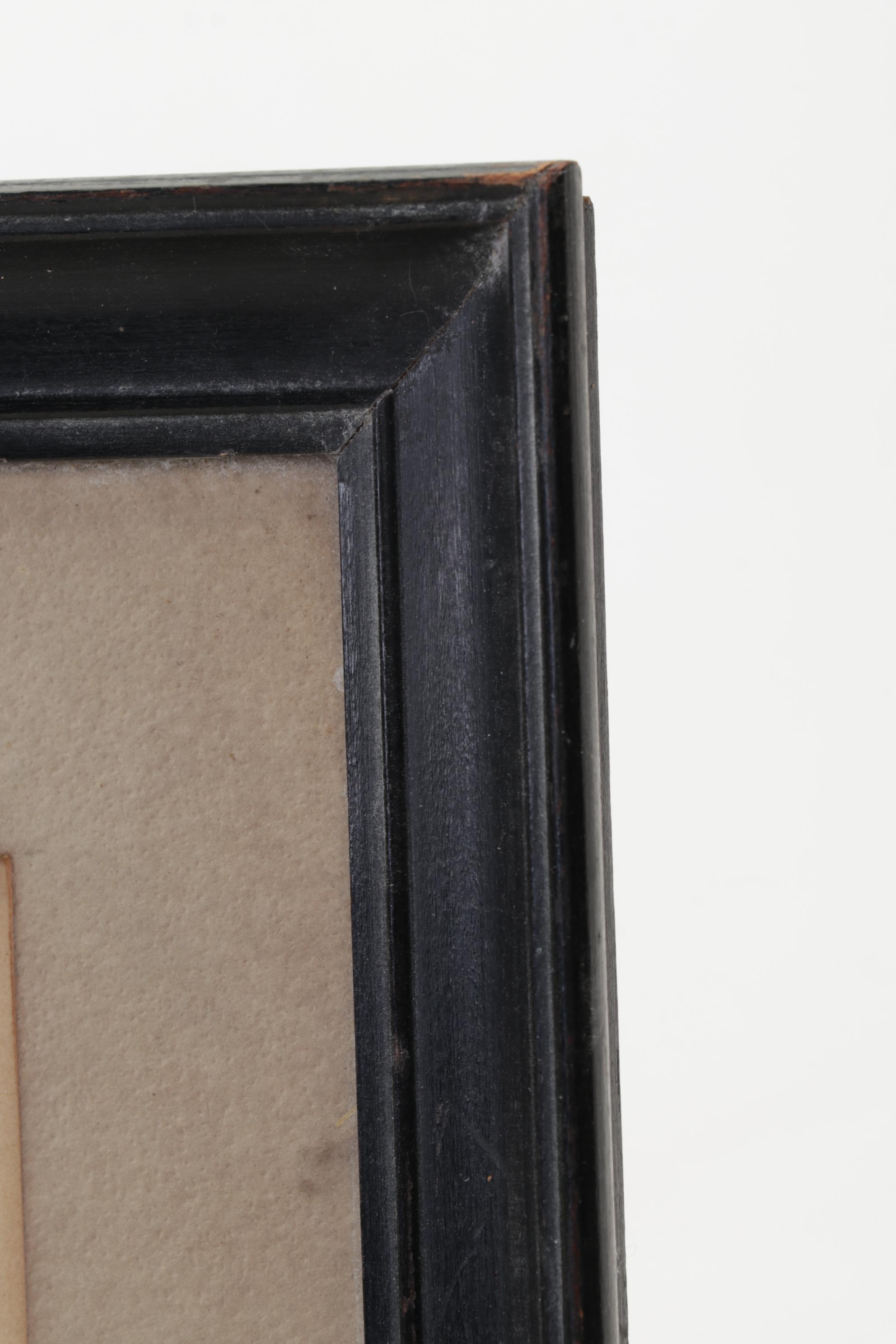 Norman Henderson Portrait Graphite Drawing of Young Child, 1862