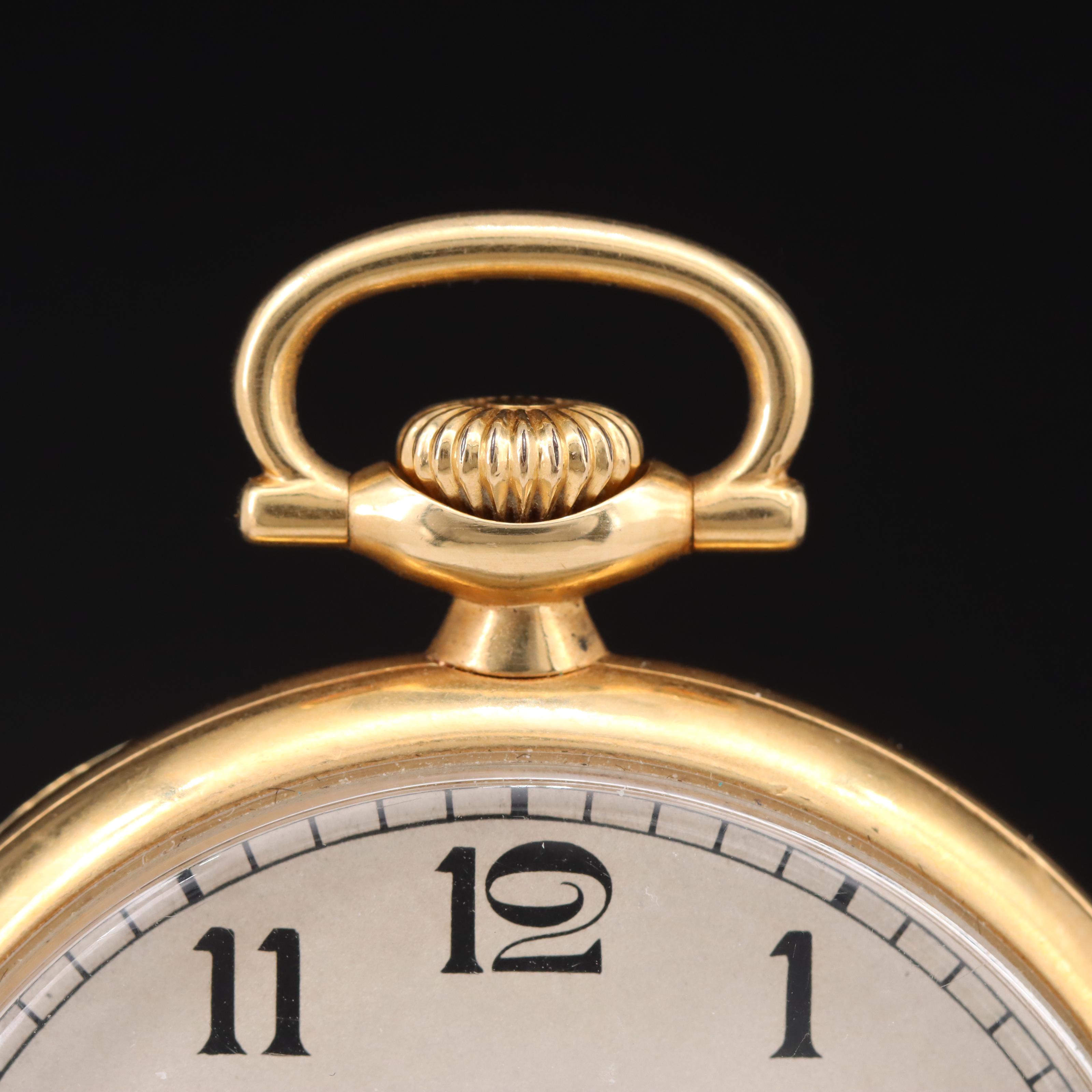 Vintage Tiffany & Co. 18K Pocket Watch by Longines