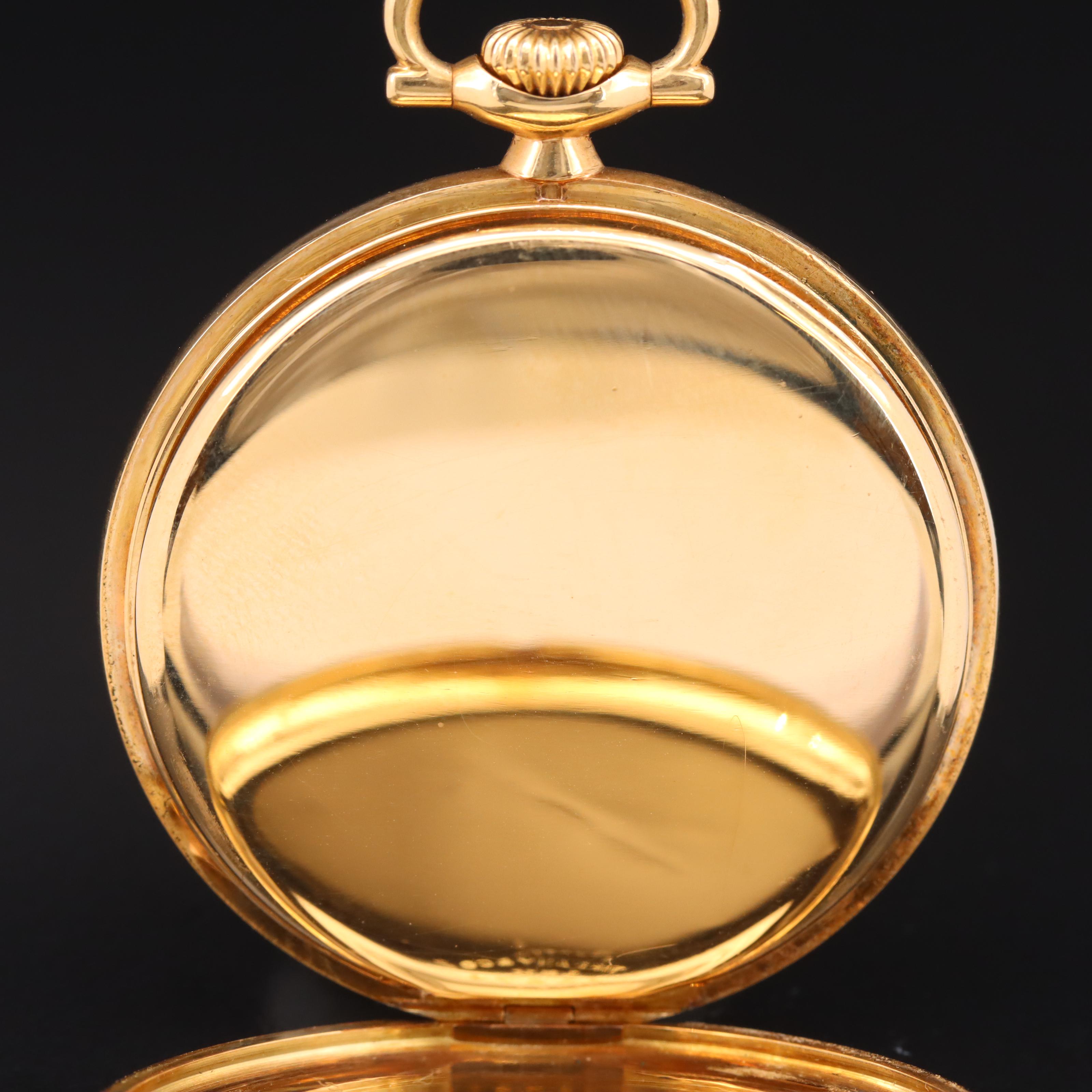 Vintage Tiffany & Co. 18K Pocket Watch by Longines