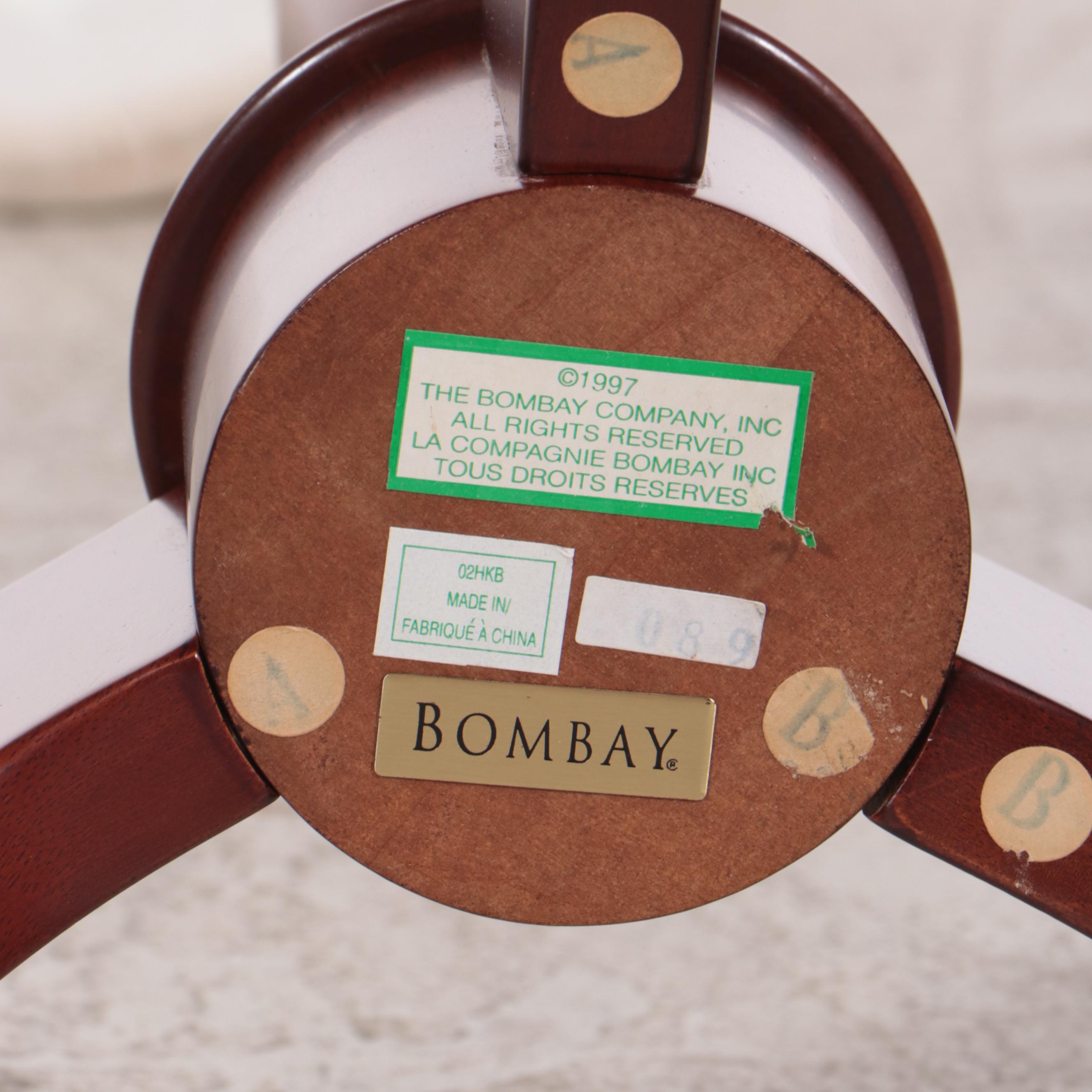 The Bombay Company Fabric-Lined Styrofoam Dress Form on Hardwood Stand