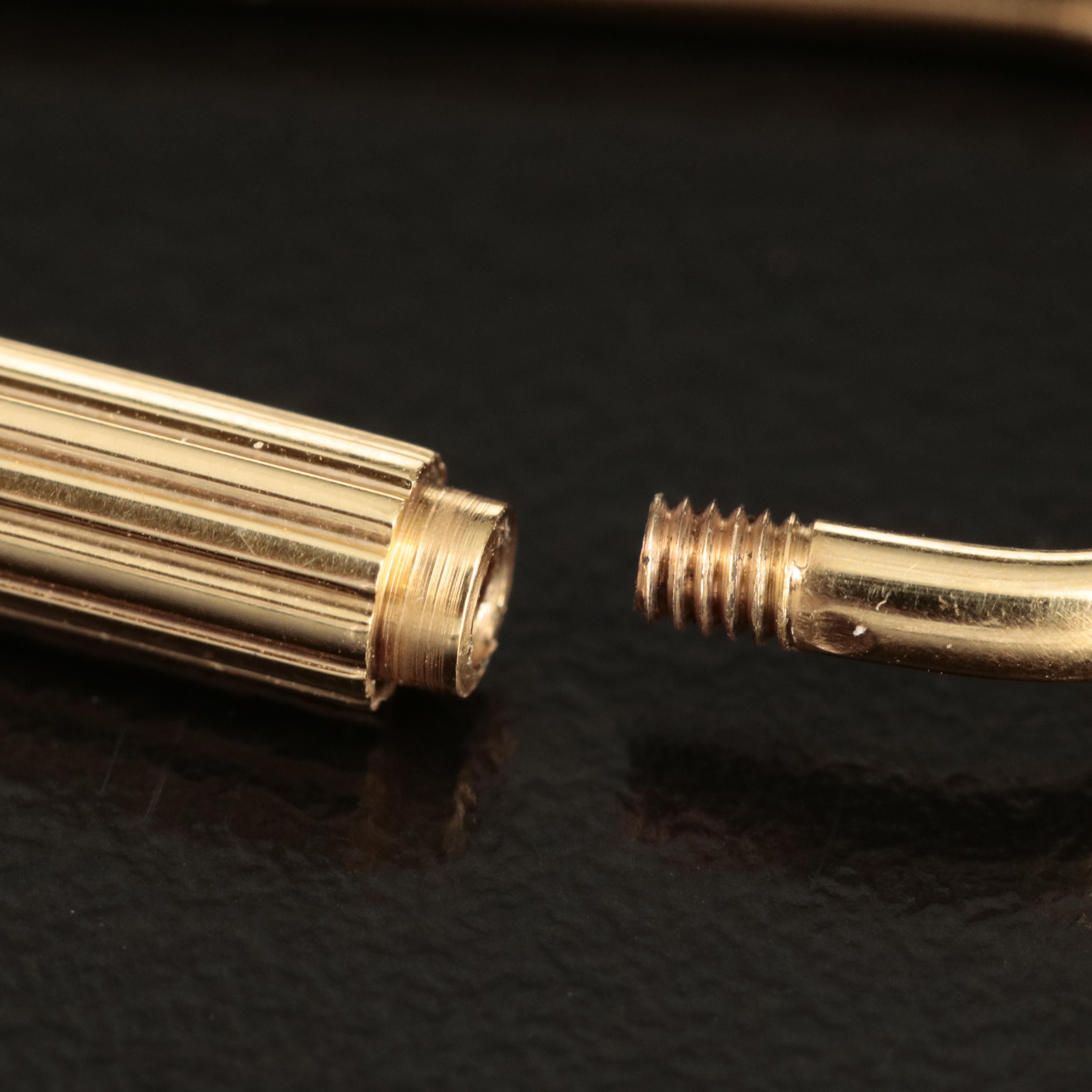 14K Yellow Gold Mercedes Benz Key Holder