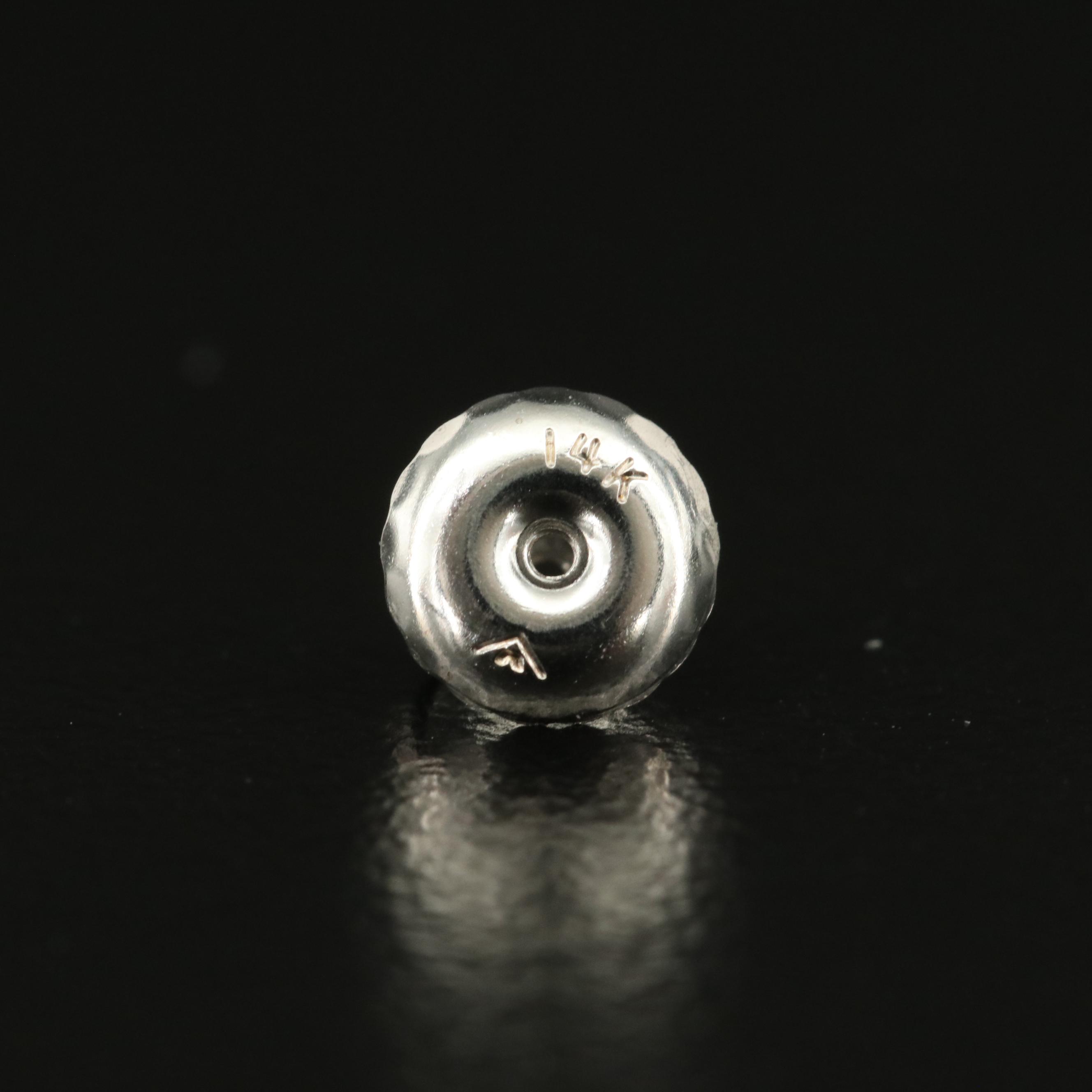 14K 1.06 CTW Lab Grown Diamond Stud Earrings