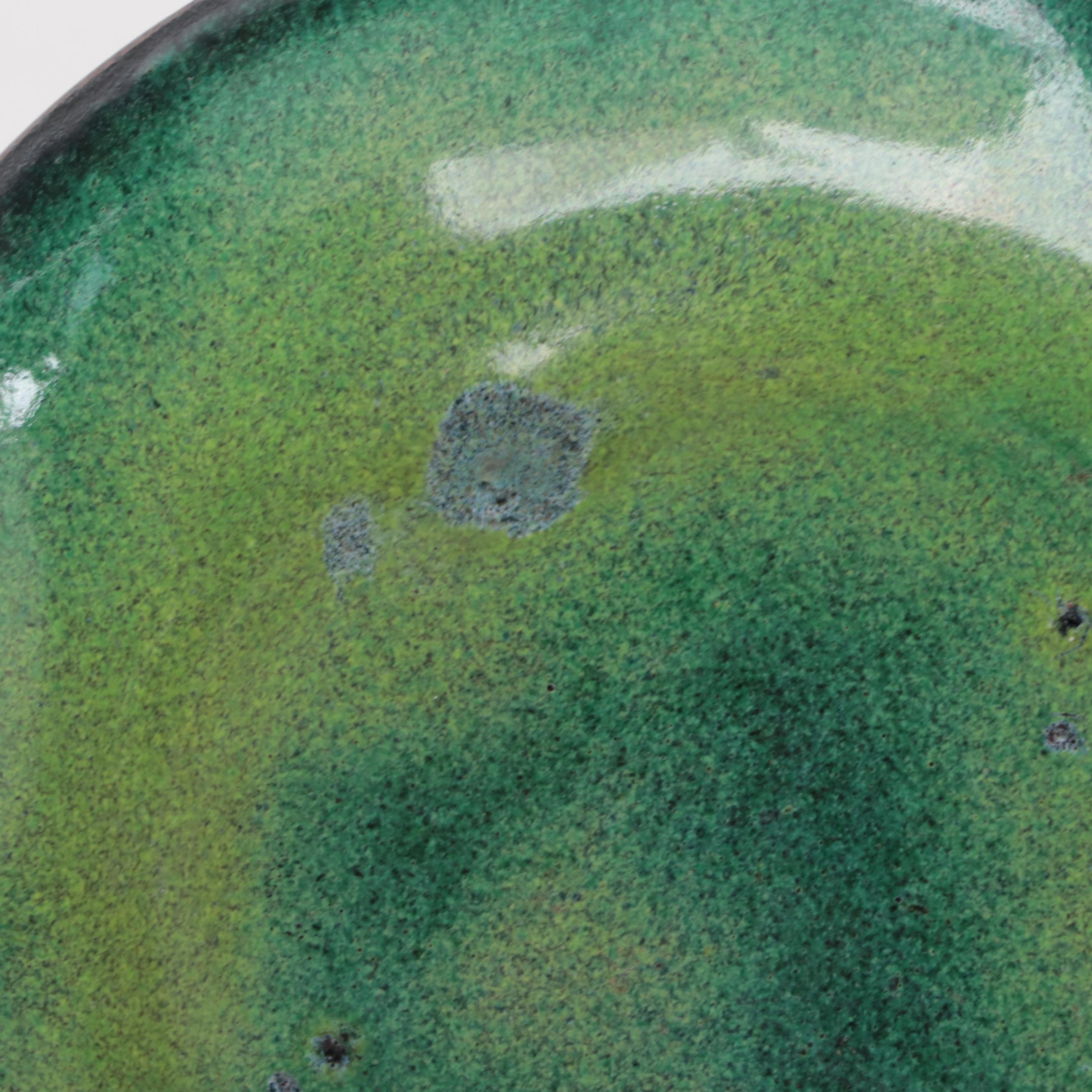 Annemarie Davidson with Other Enamel Dishes and Decor, Mid to Late 20th Century