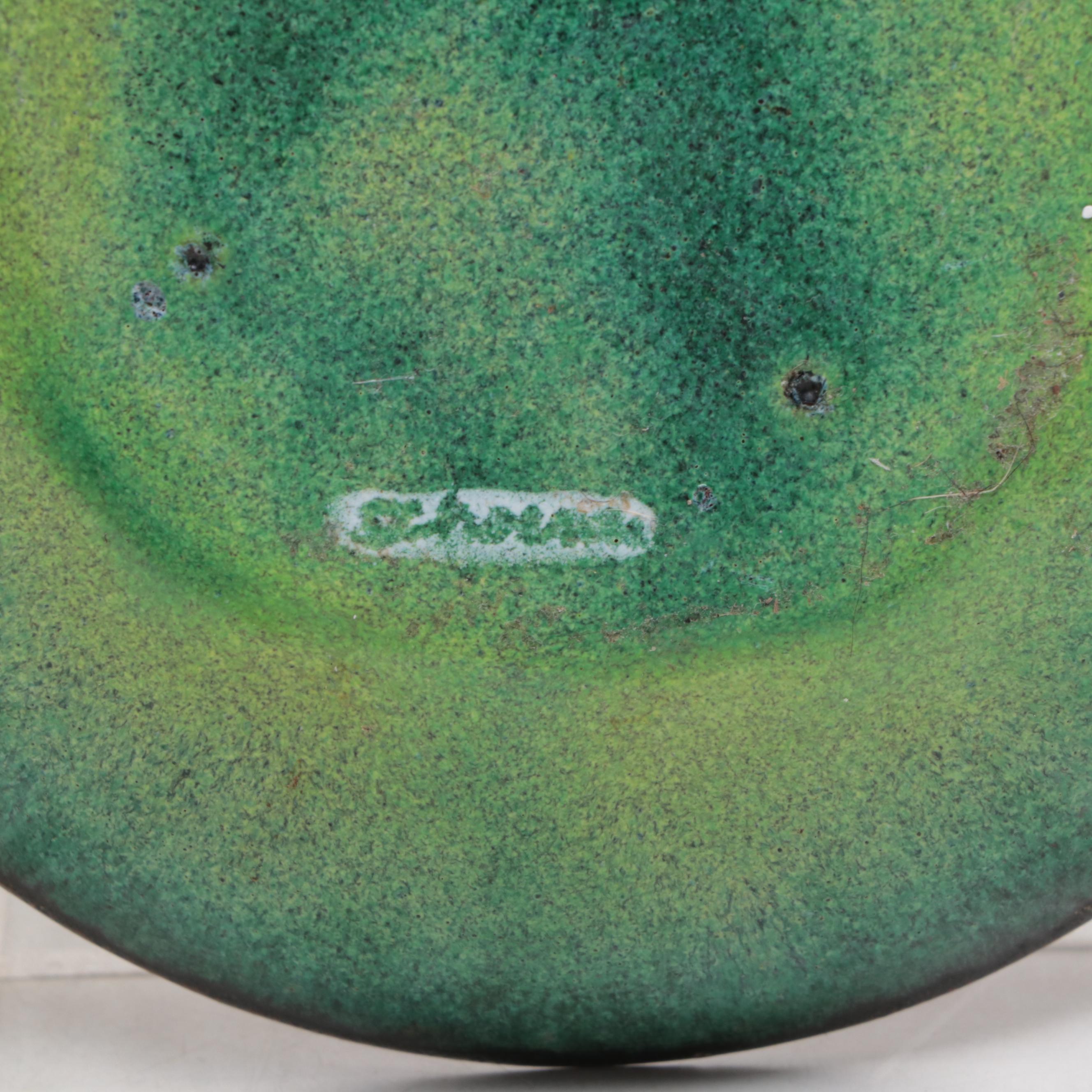 Annemarie Davidson with Other Enamel Dishes and Decor, Mid to Late 20th Century