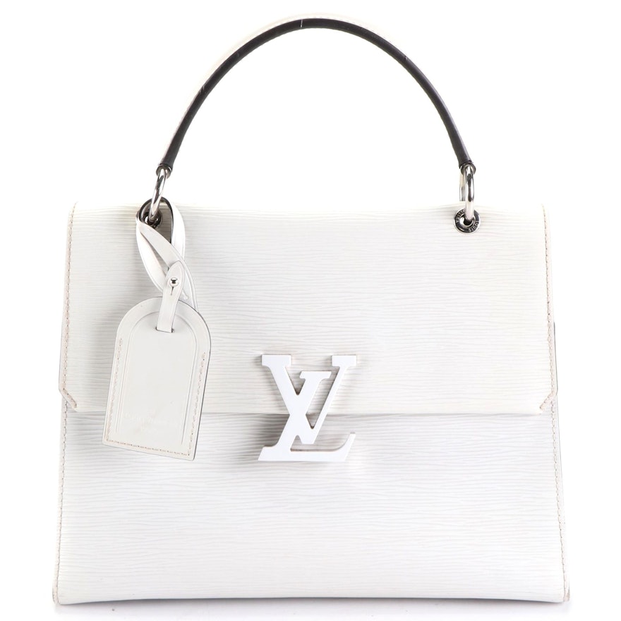 Louis Vuitton Grenelle Handbag in Epi Leather with Detachable Shoulder Strap