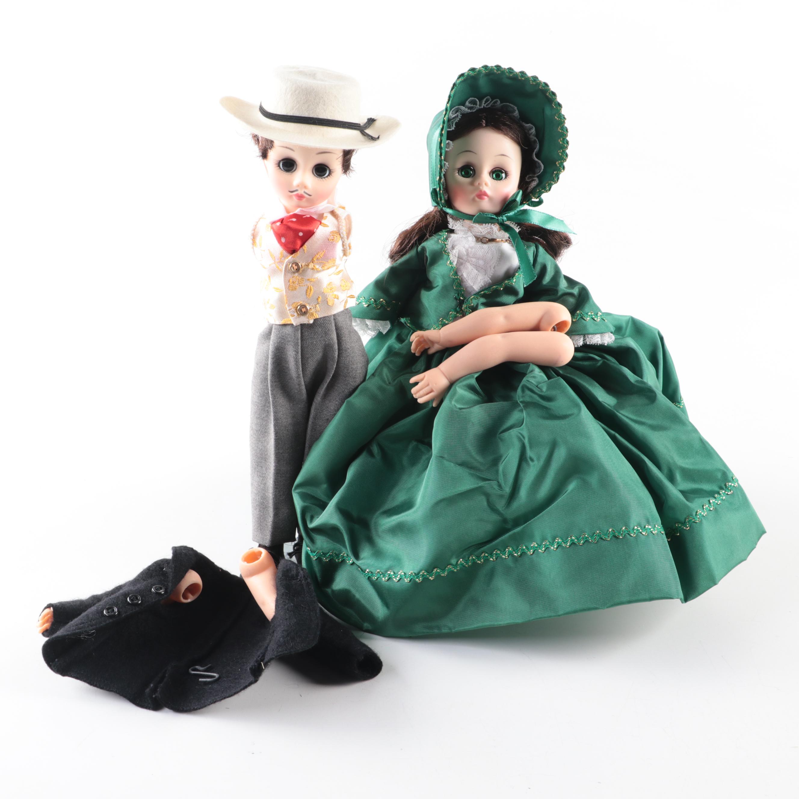 Madame Alexander "Cleopatra", "Lord Nelson", and Other Dolls, Late 20th Century