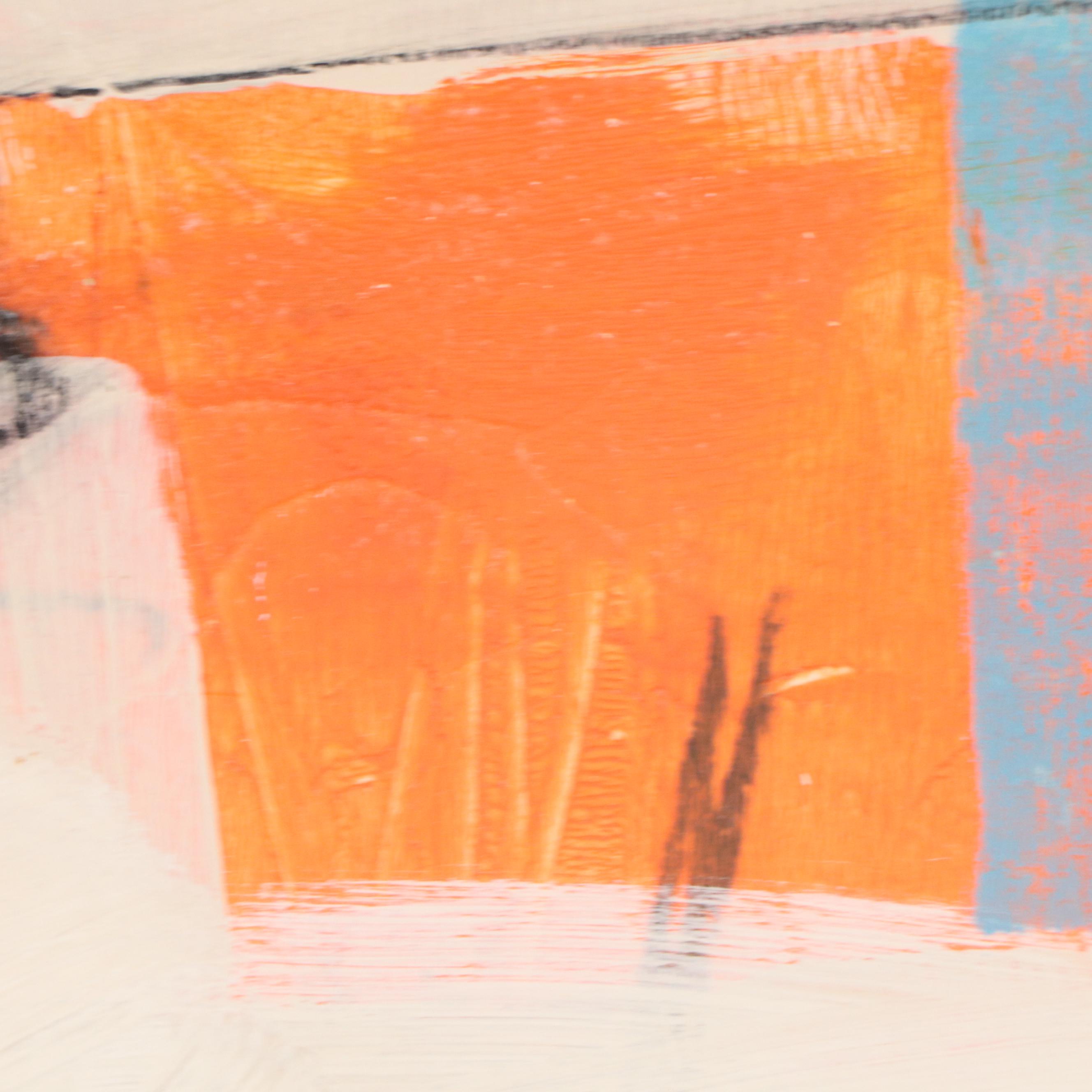 Ursula Brenner Abstract Mixed Media Painting, 21st Century