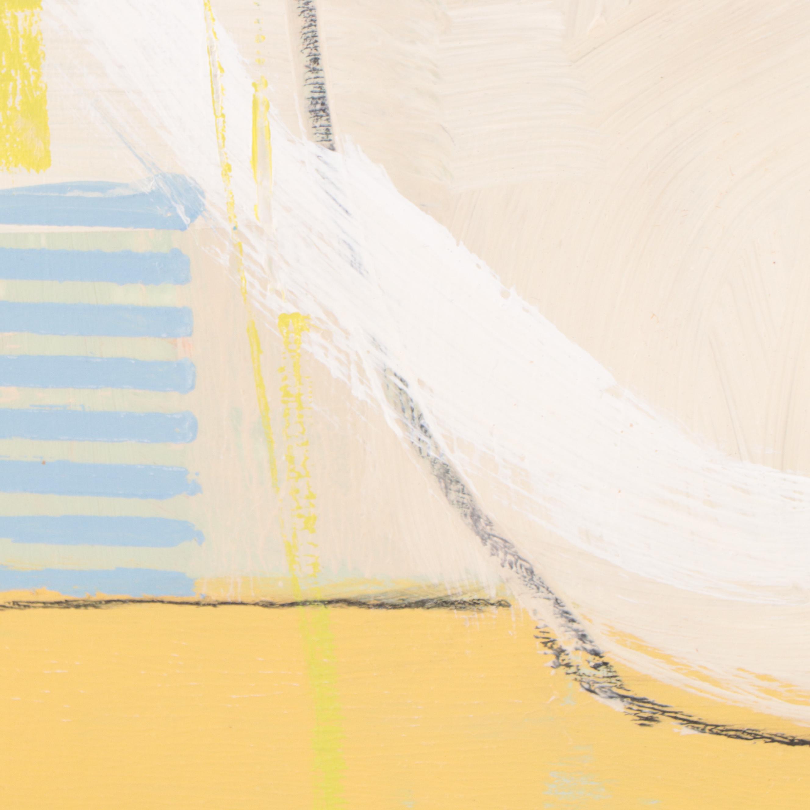 Ursula Brenner Abstract Mixed Media Painting, 21st Century