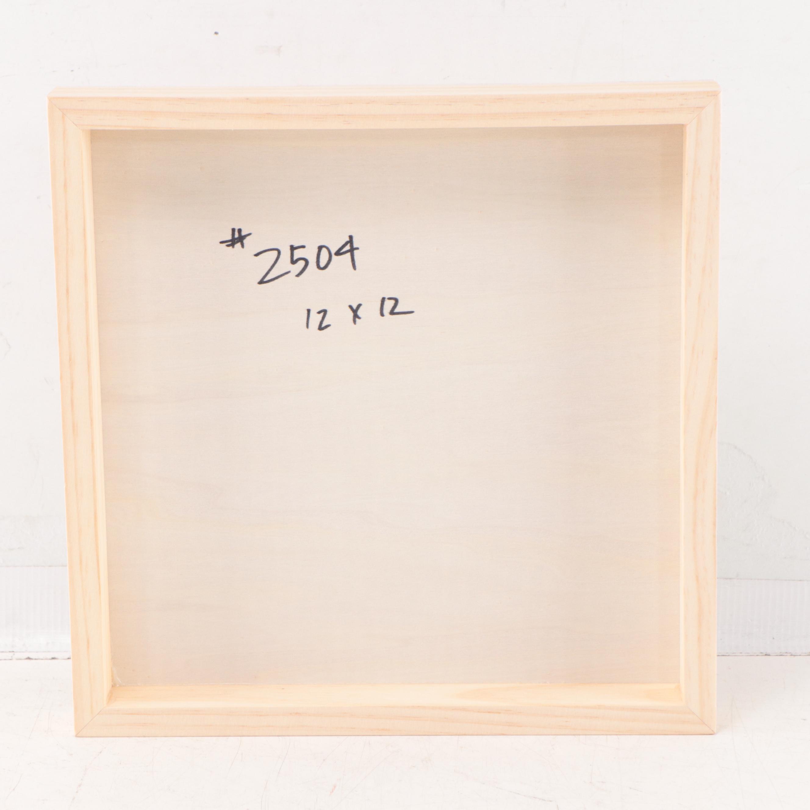 Ursula Brenner Abstract Mixed Media Painting, 21st Century