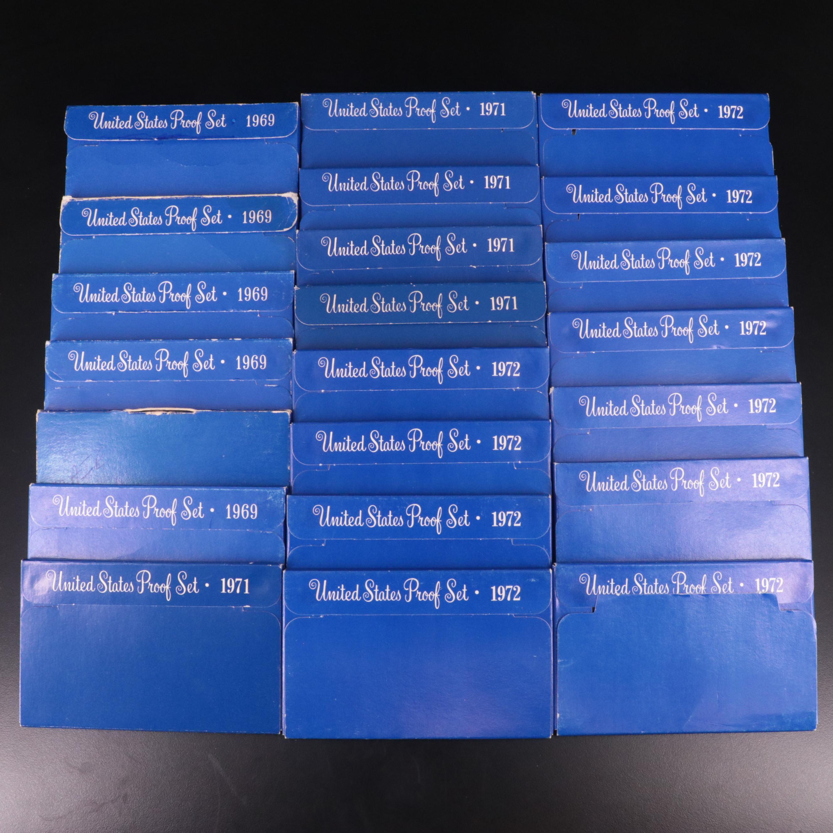 Twenty-Two U.S. Mint Proof Sets