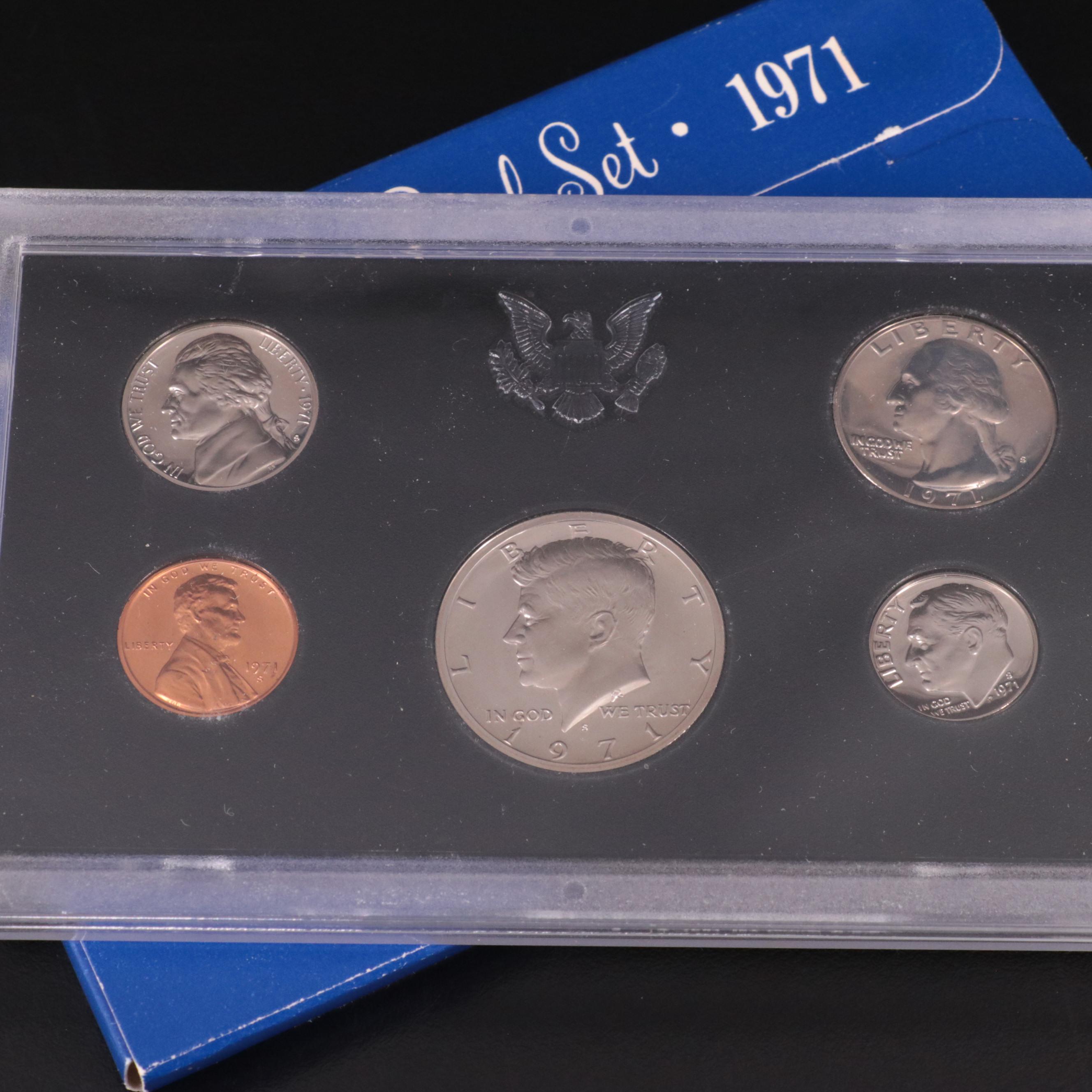 Twenty-Two U.S. Mint Proof Sets