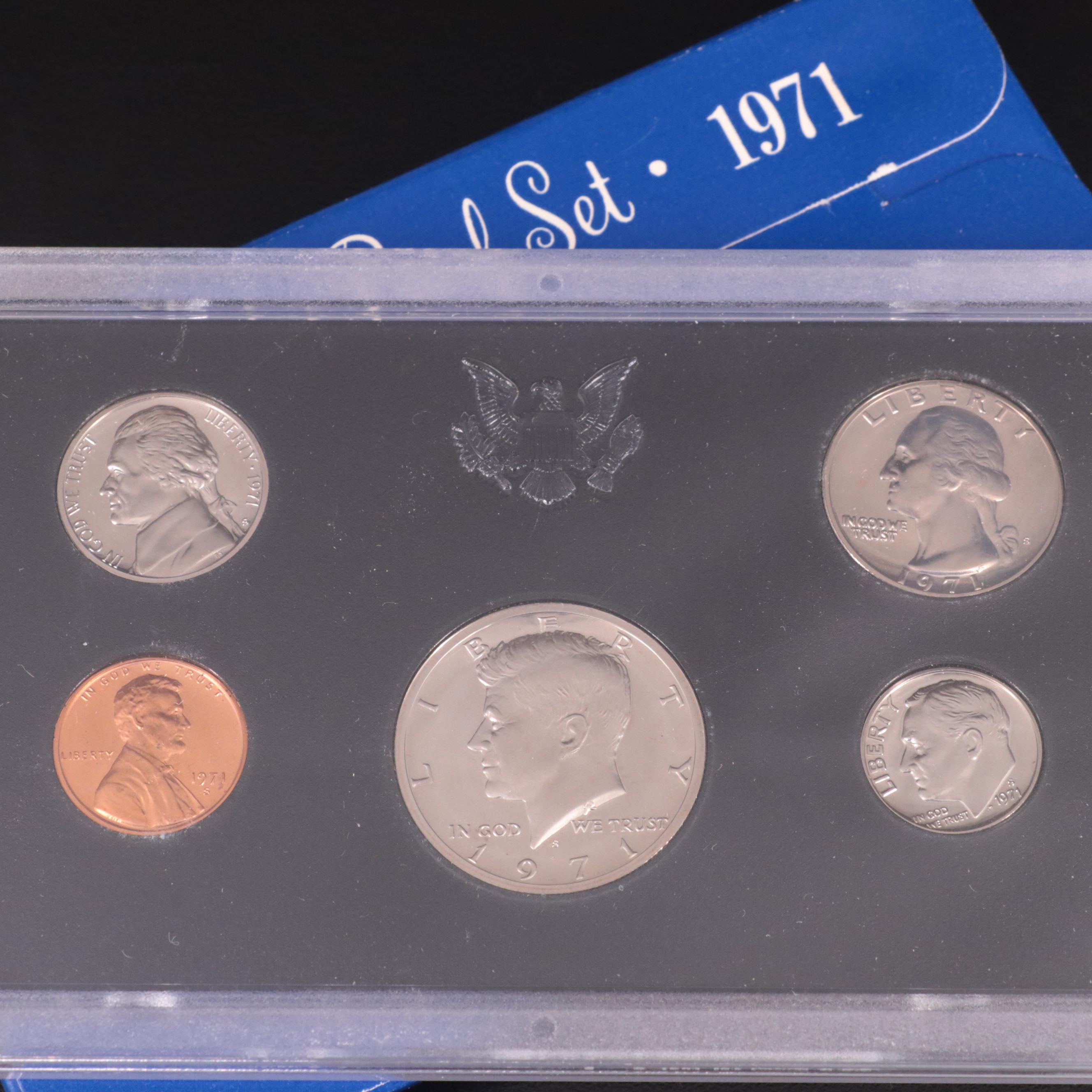 Twenty-Two U.S. Mint Proof Sets
