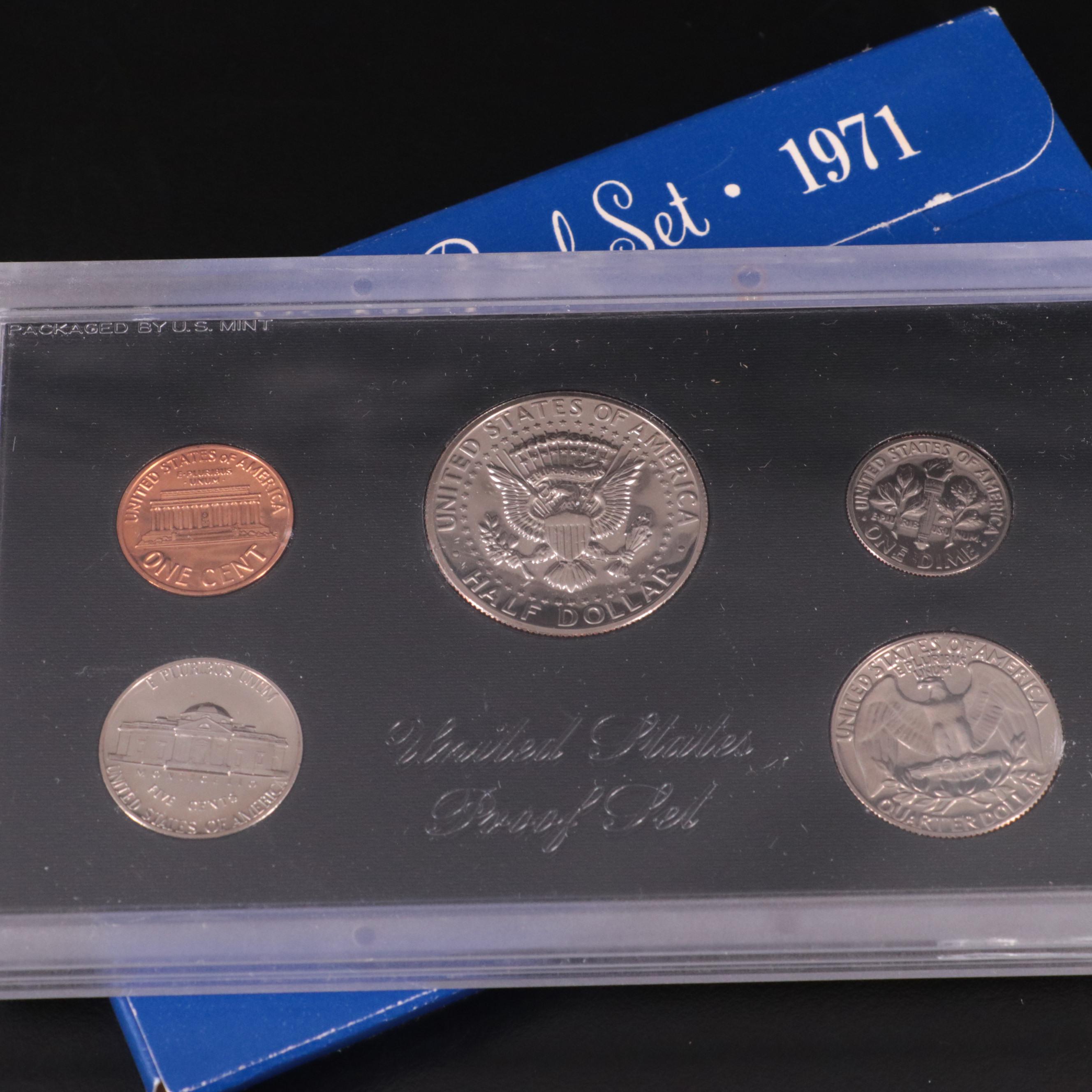 Twenty-Two U.S. Mint Proof Sets