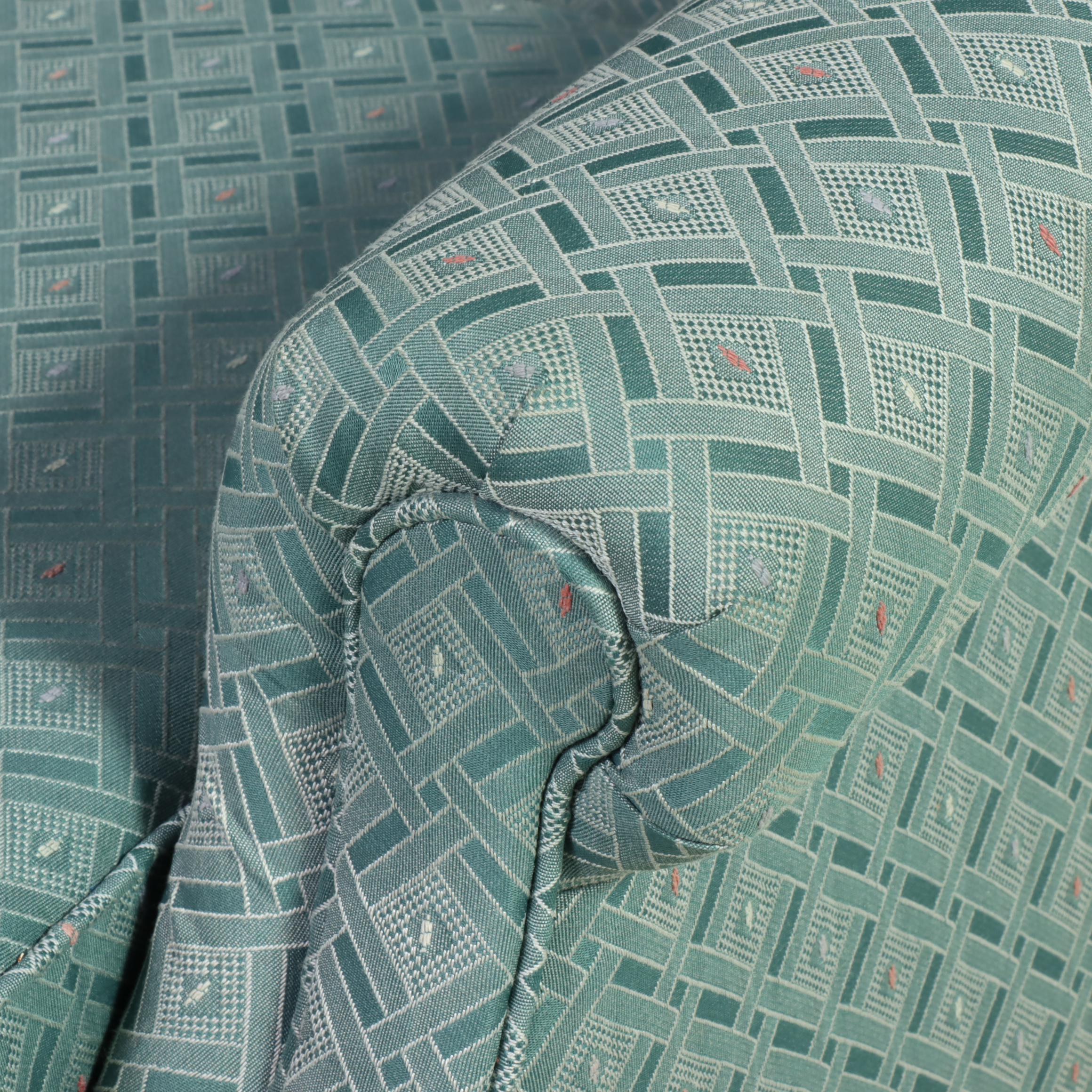 Designer Studio Options Custom-Upholstered Wingback Armchair