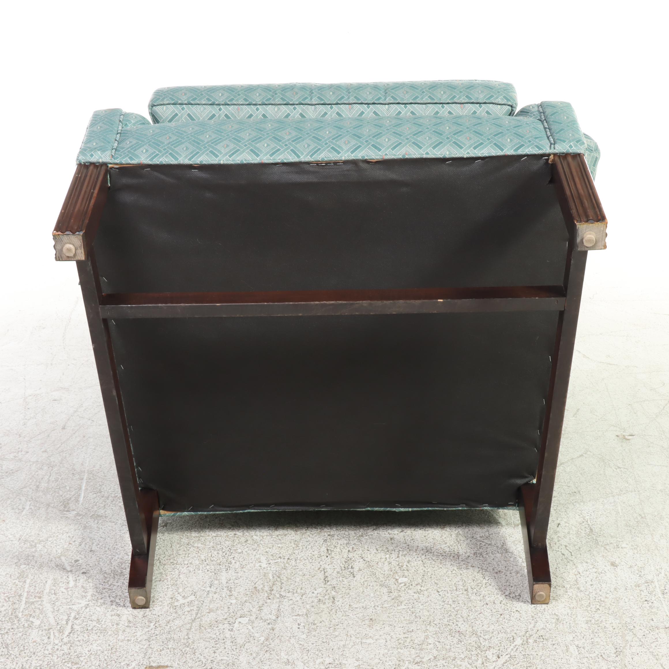 Designer Studio Options Custom-Upholstered Wingback Armchair