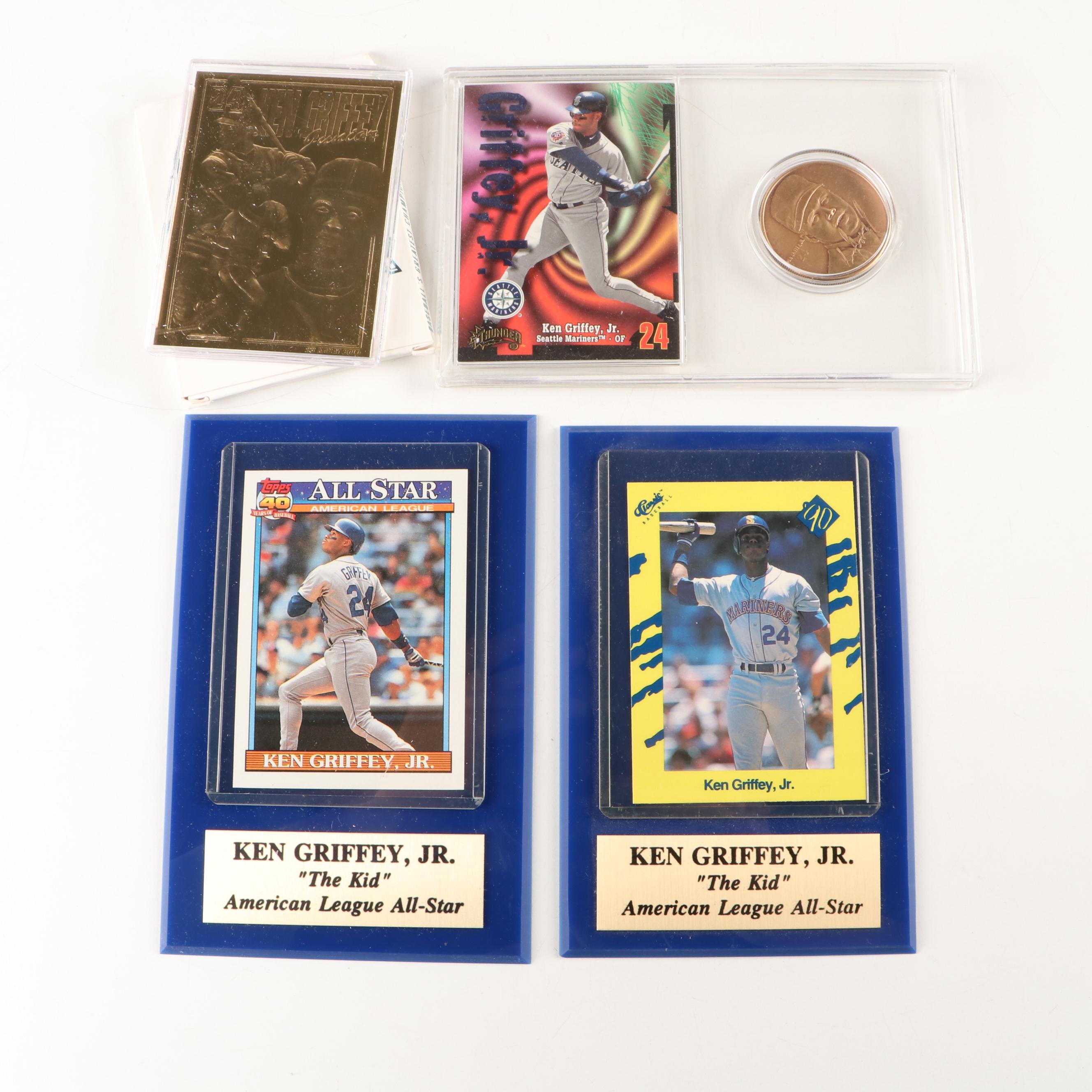 Ken Griffey Jr. Commemorative Baseball, Bradford Exchange Plates and More