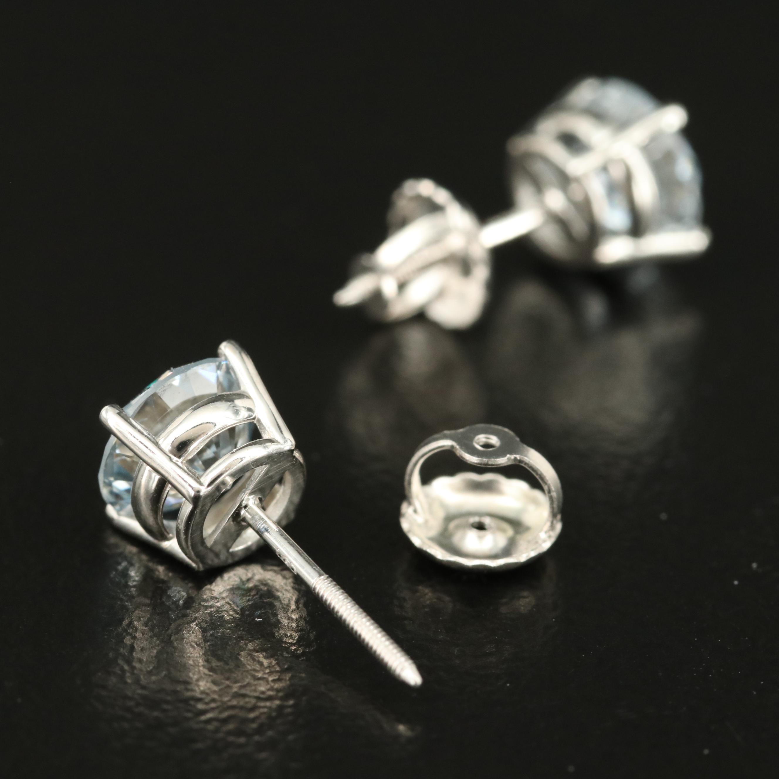 14K 2.00 CTW Lab Grown Diamond Stud Earrings