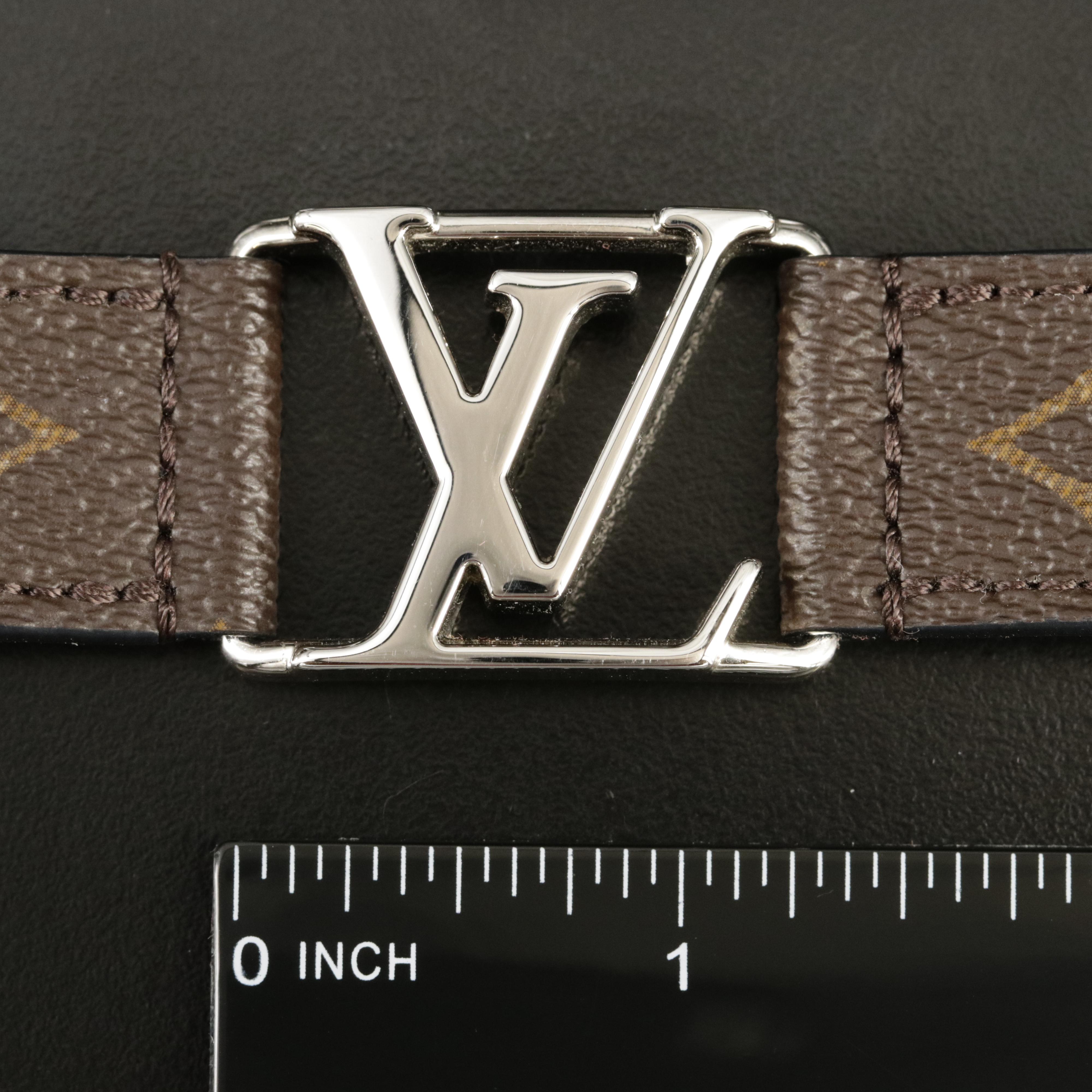 Louis Vuitton Hockenheim Bracelet in Monogram Canvas and Leather with Box