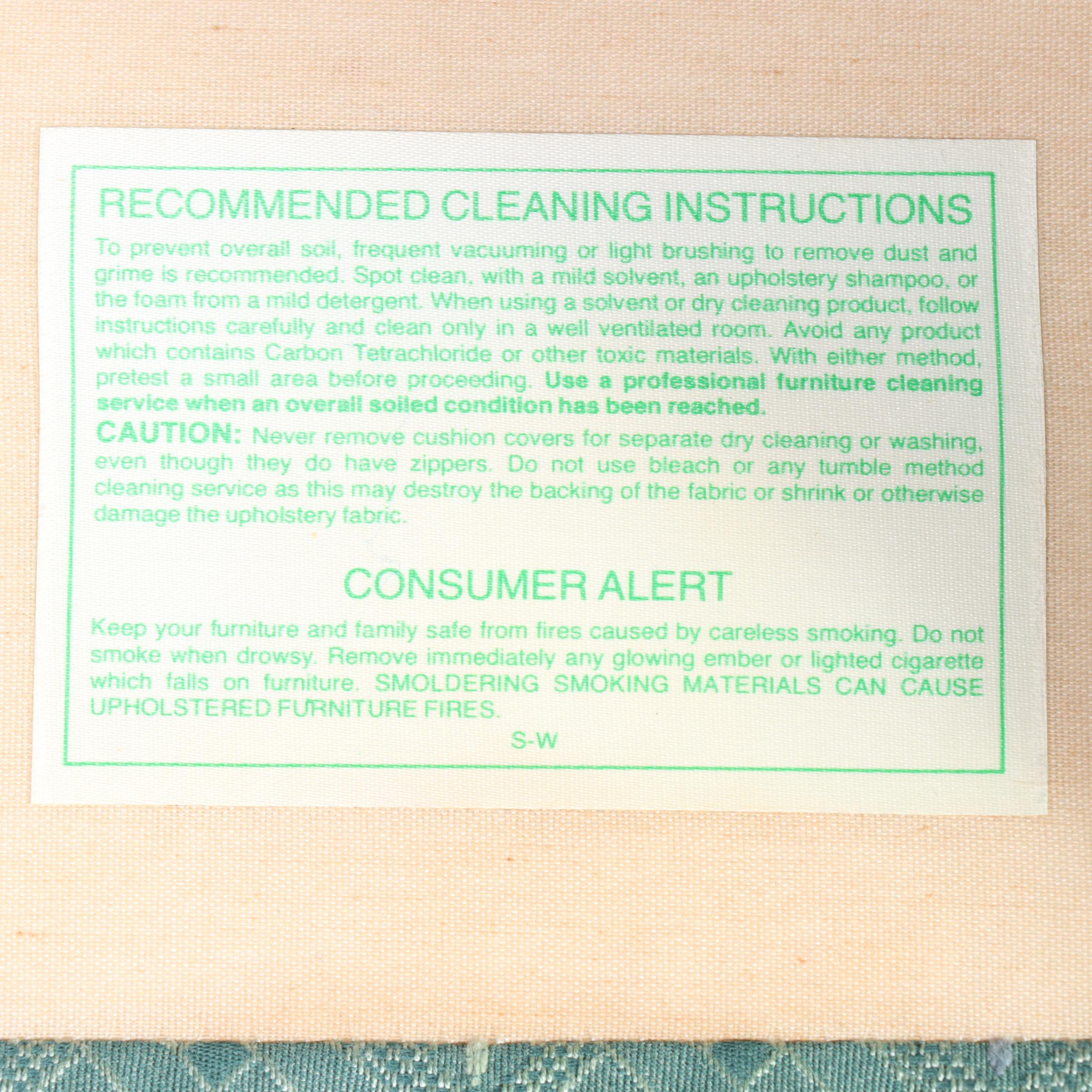 Designer Studio Options Custom-Upholstered Wingback Armchair