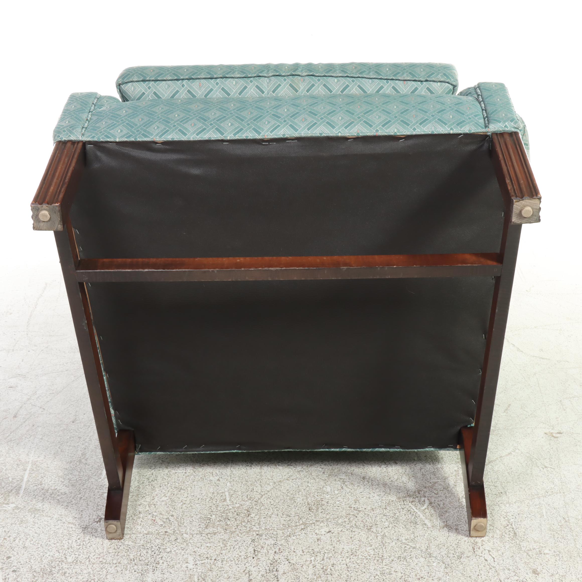 Designer Studio Options Custom-Upholstered Wingback Armchair