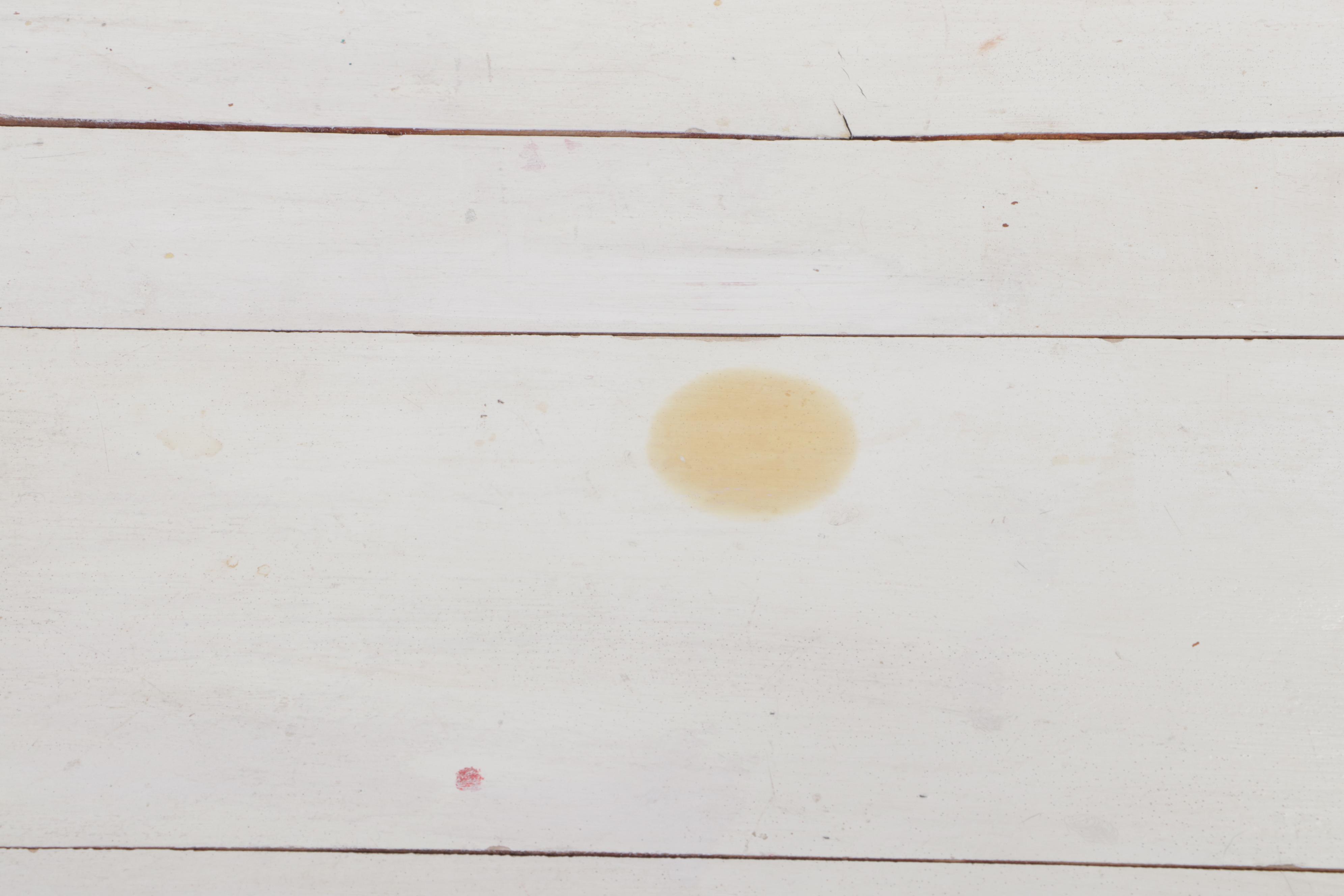 White-Painted Wooden Coffee Table