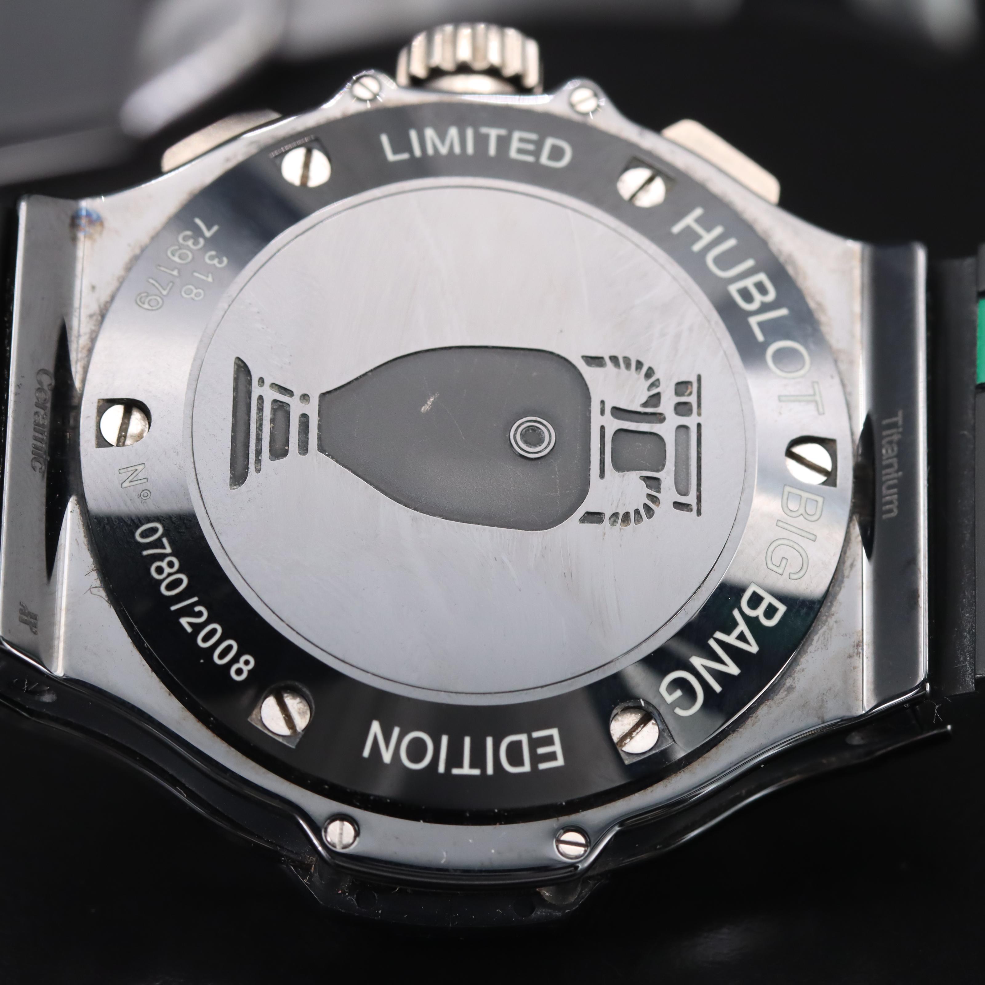 Hublot Big Bang Chronograph Ceramic 44mm UEFA Limited Edition Watch