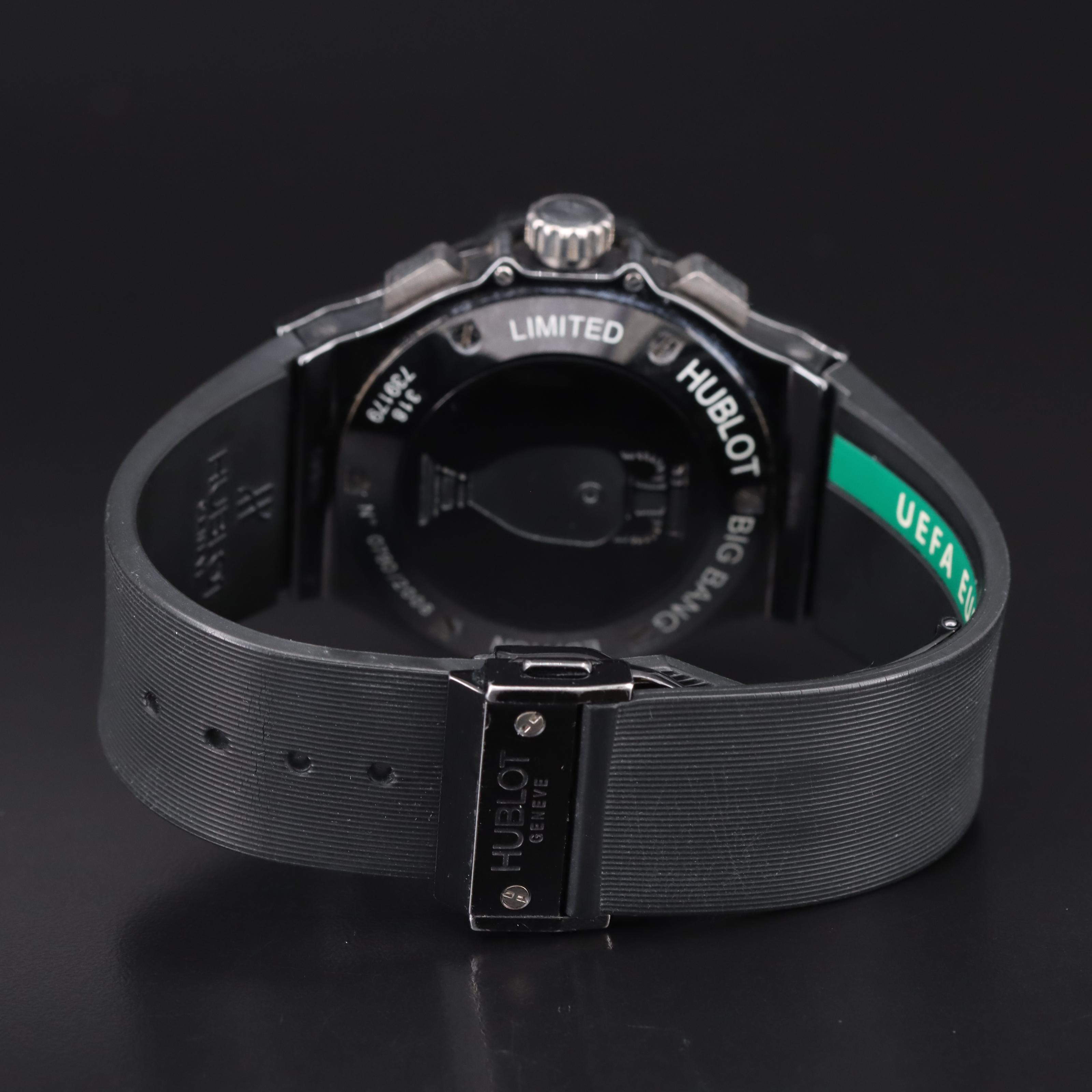 Hublot Big Bang Chronograph Ceramic 44mm UEFA Limited Edition Watch