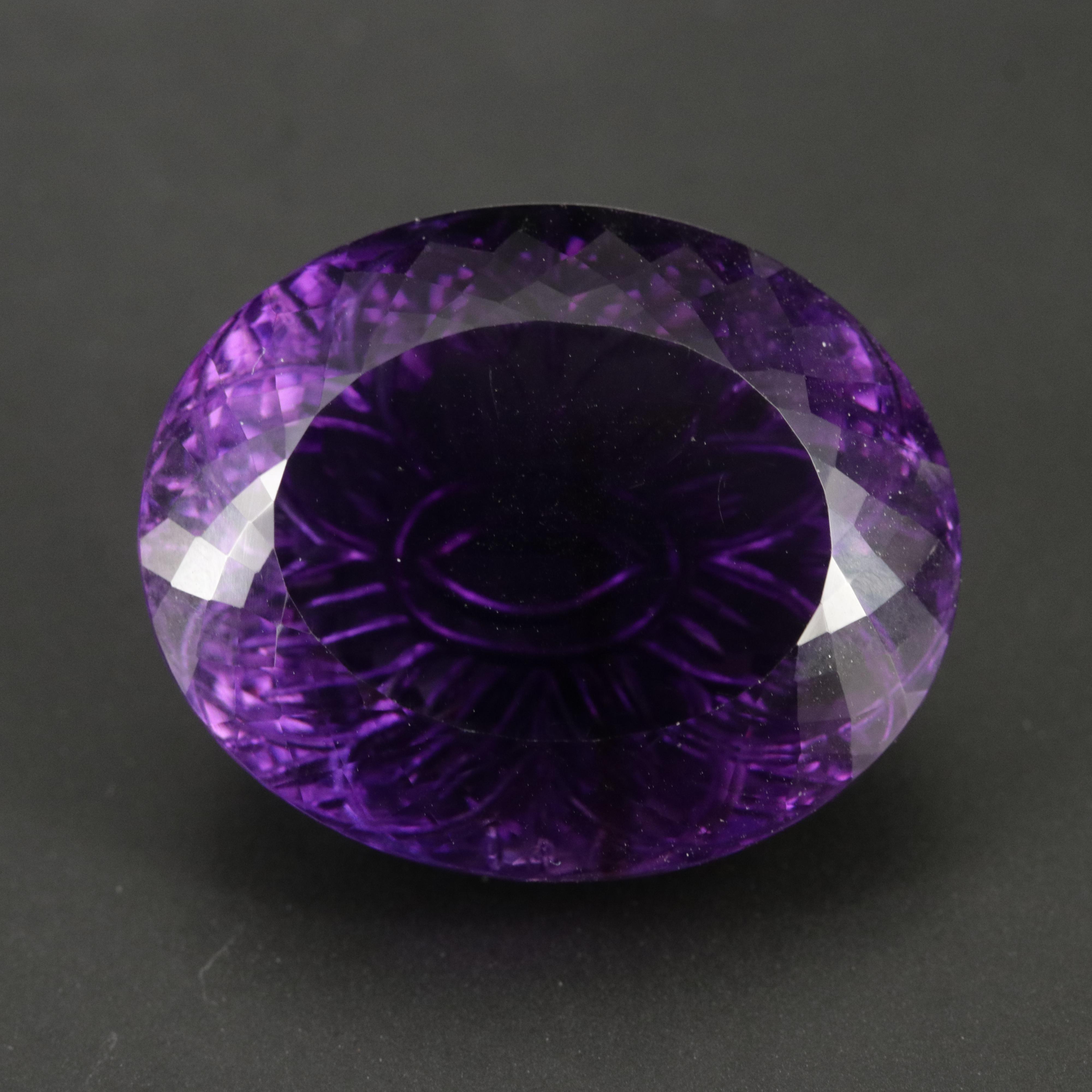 Loose 76.42 CT Amethyst