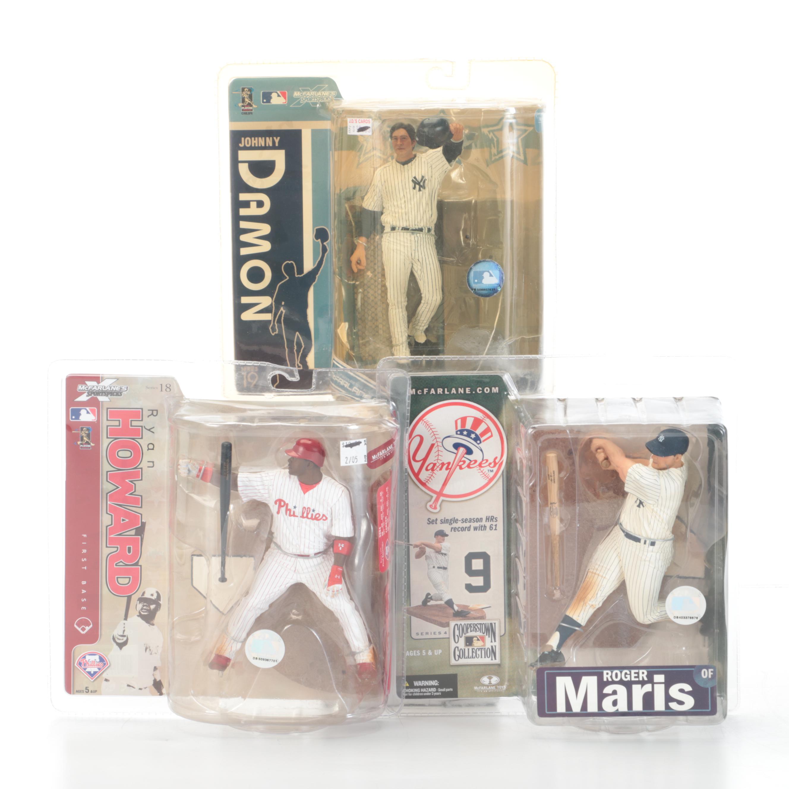 Sealed Macfarlane Baseball Action Figures, All-Star Game Baseballs and More